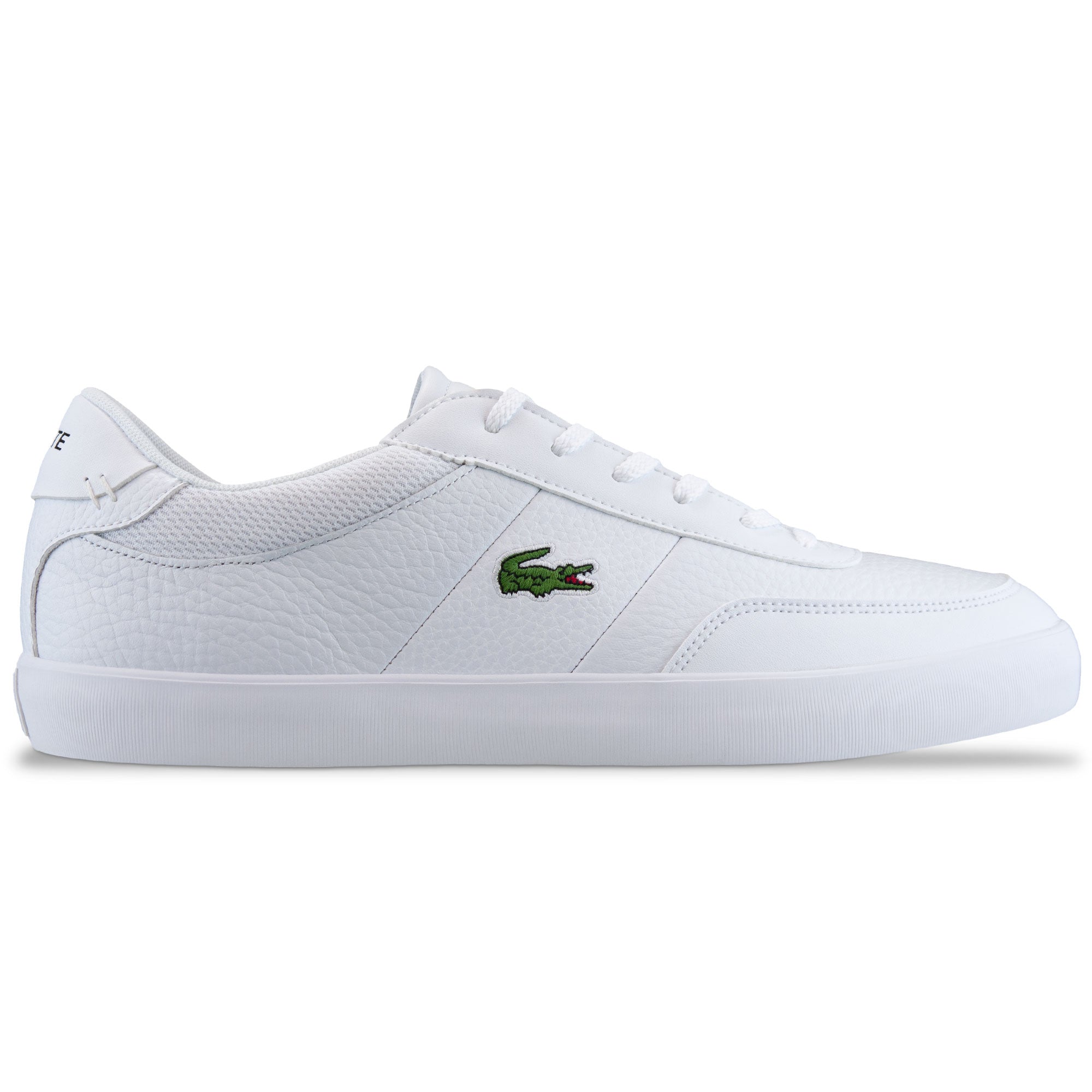 Lacoste Court-Master 120 Leather Trainer - White