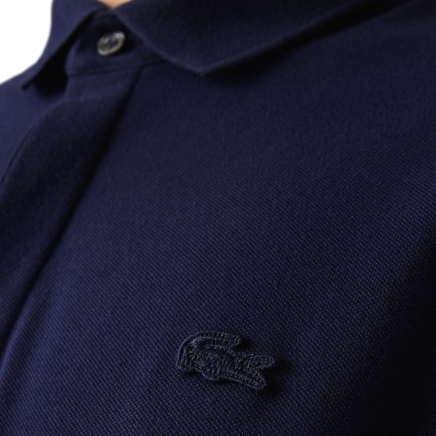 Lacoste Long Sleeve Paris Stretch Polo PH2481 - Navy