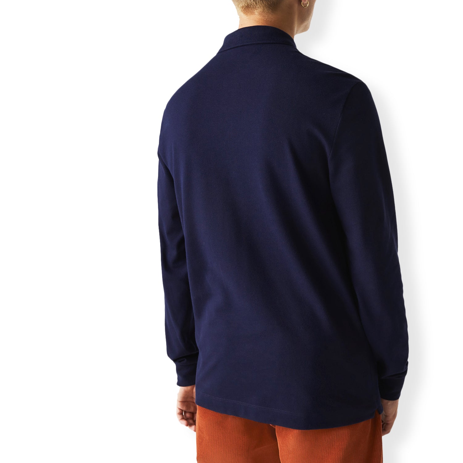 Lacoste Long Sleeve Paris Stretch Polo PH2481 - Navy