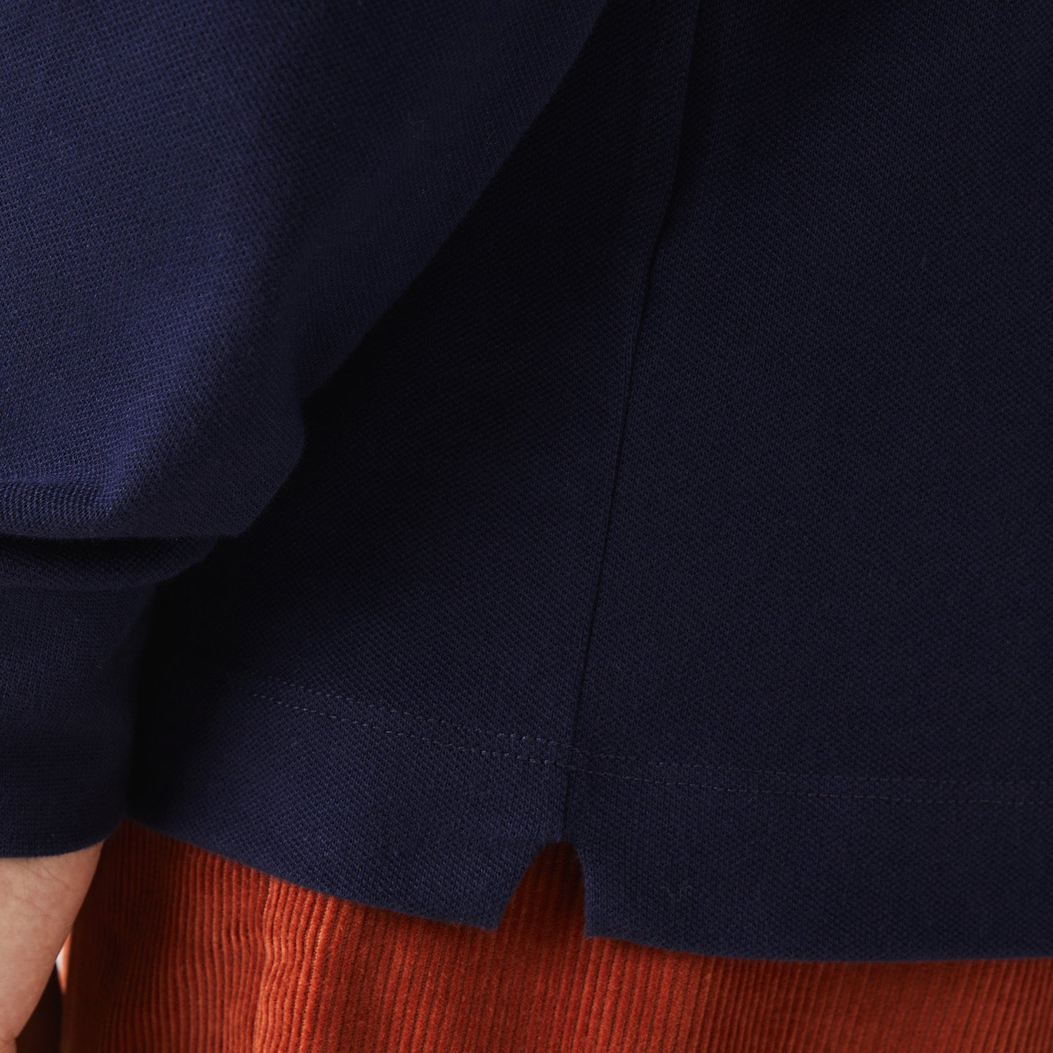 Lacoste Long Sleeve Paris Stretch Polo PH2481 - Navy