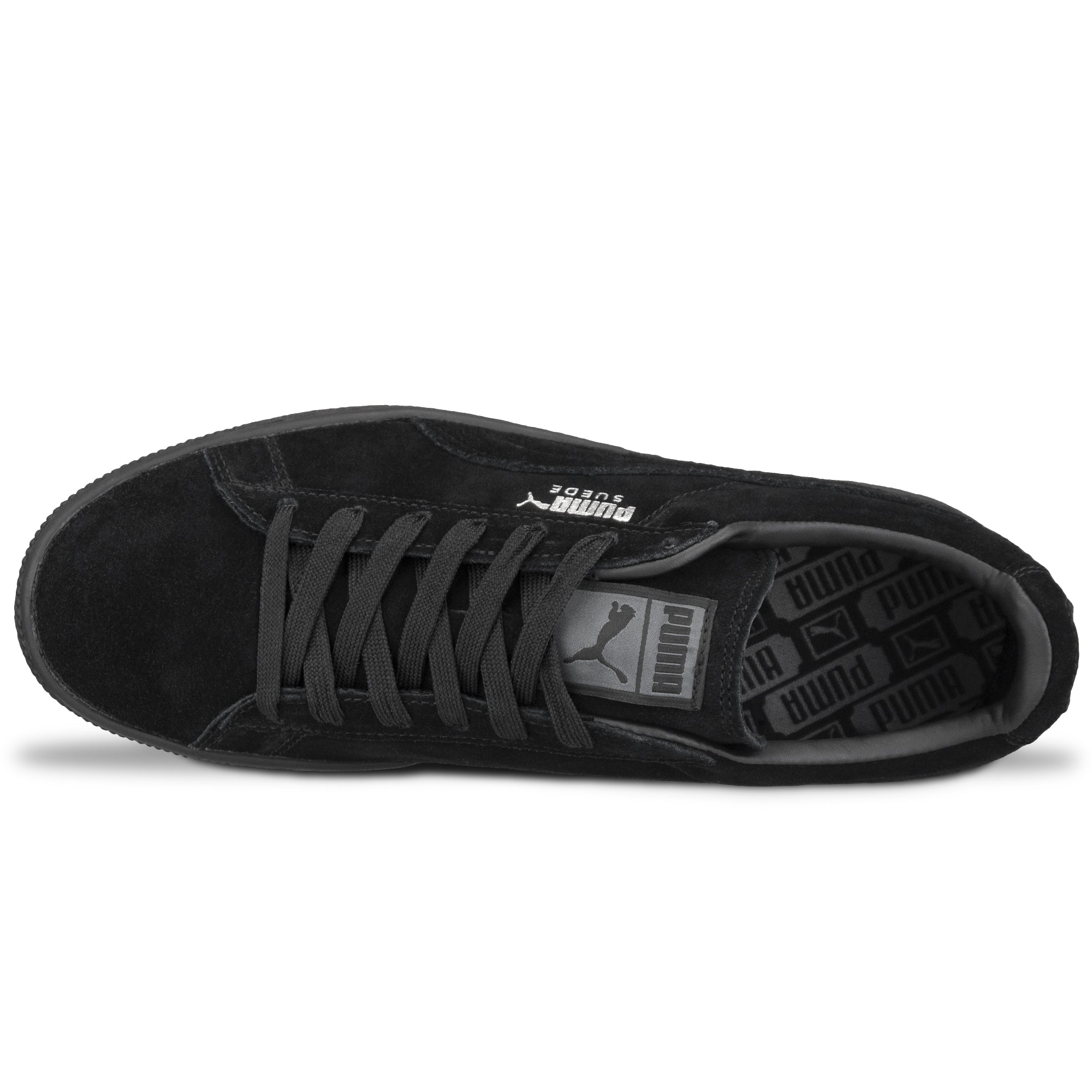 Puma Suede Classic Trainers - Black/Dark Shadow