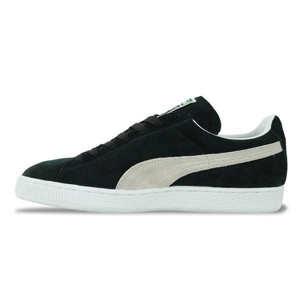 Puma Suede Classic Trainers - Black/White - Arena Menswear