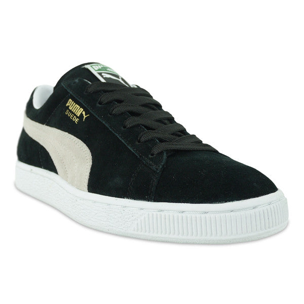 Puma Suede Classic Trainers - Black/White - Arena Menswear