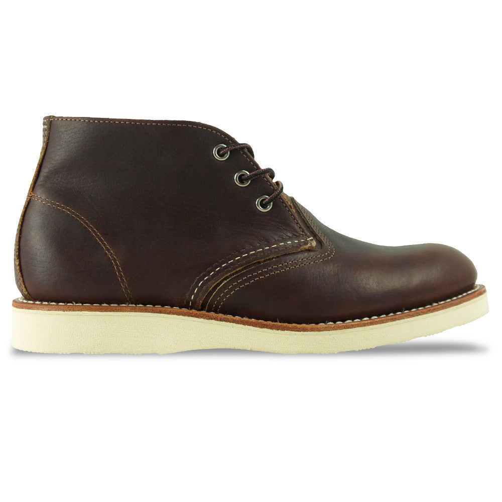 Red Wing 3141 Classic Leather Chukka Boot -Briar Oil Slick (Brown) - Arena Menswear