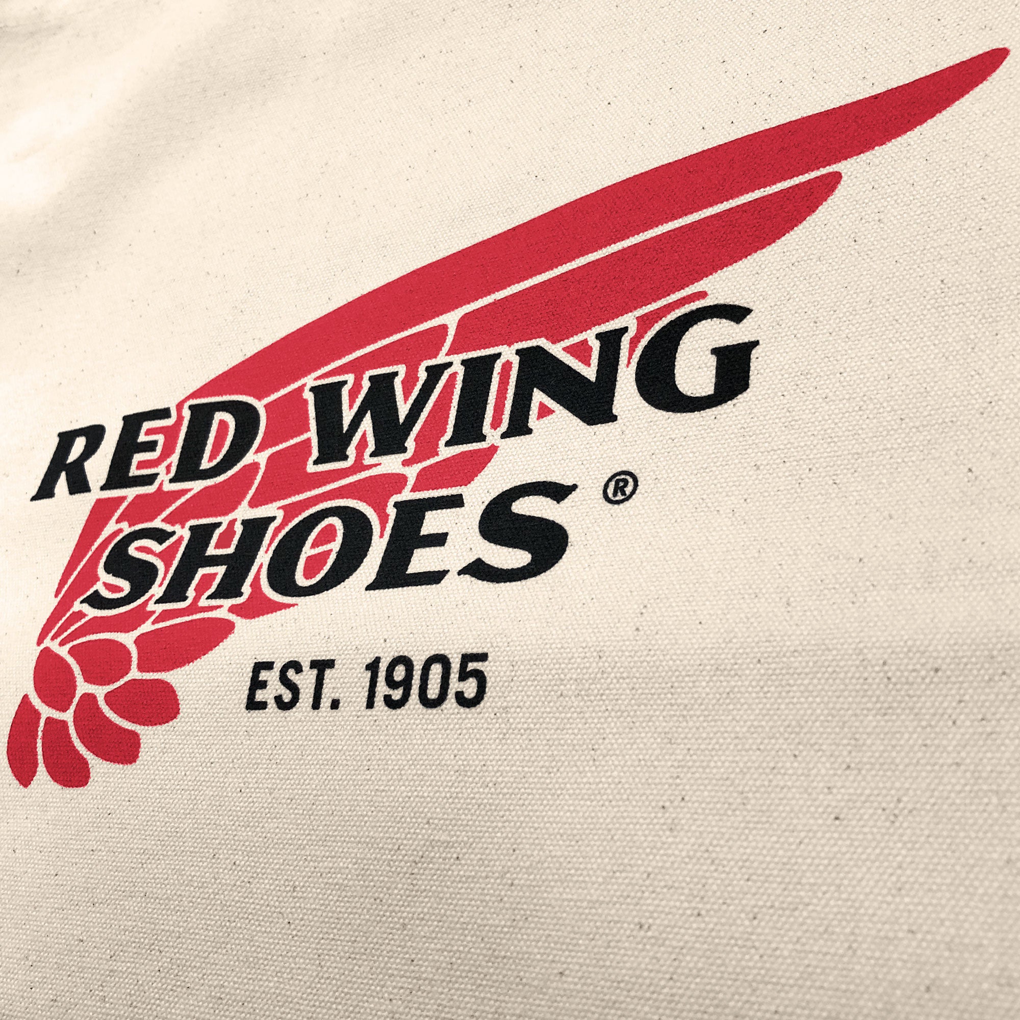 Red Wing Canvas Tote Bag