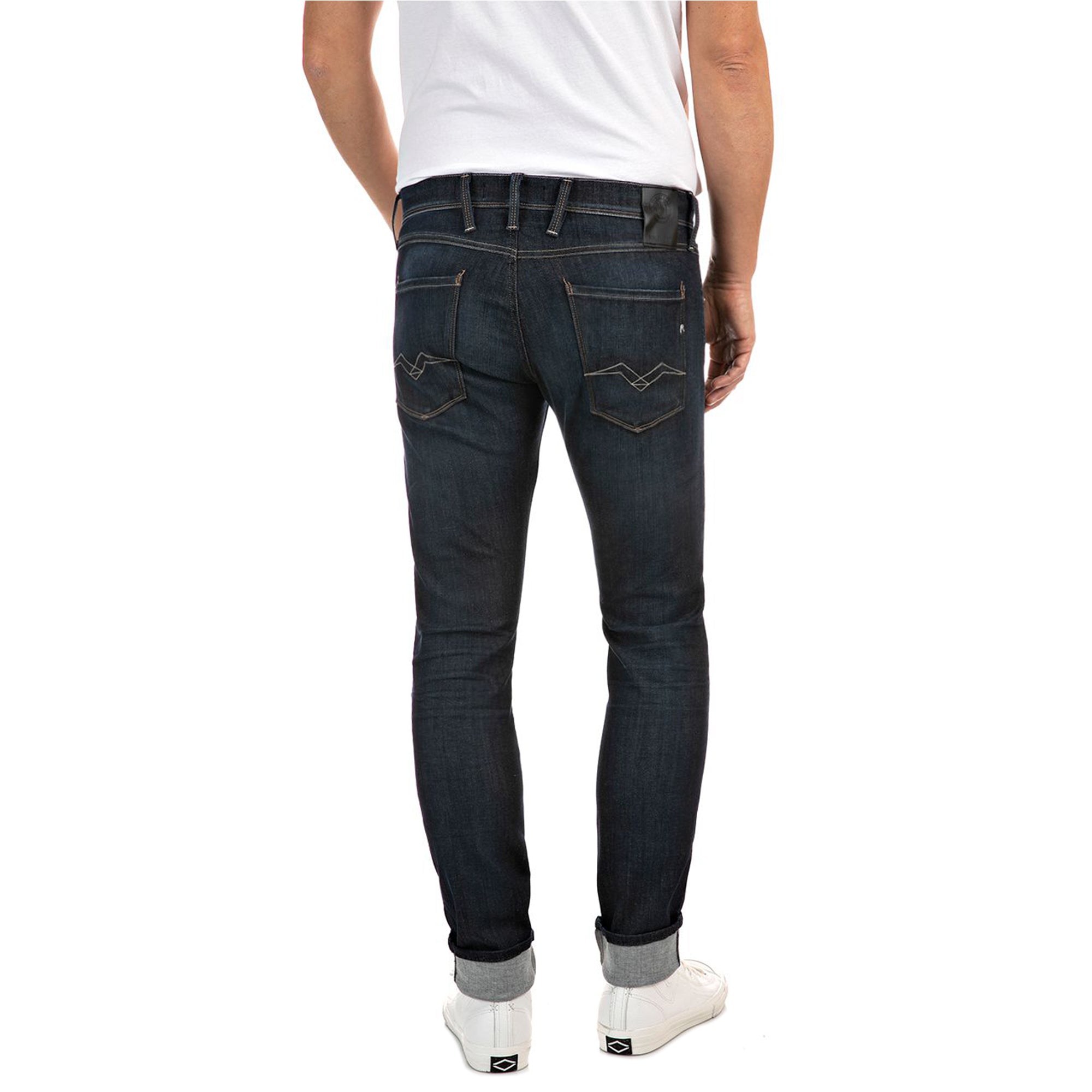 Replay Hyperflex Re-Used Anbass Slim Fit Jeans - Raw