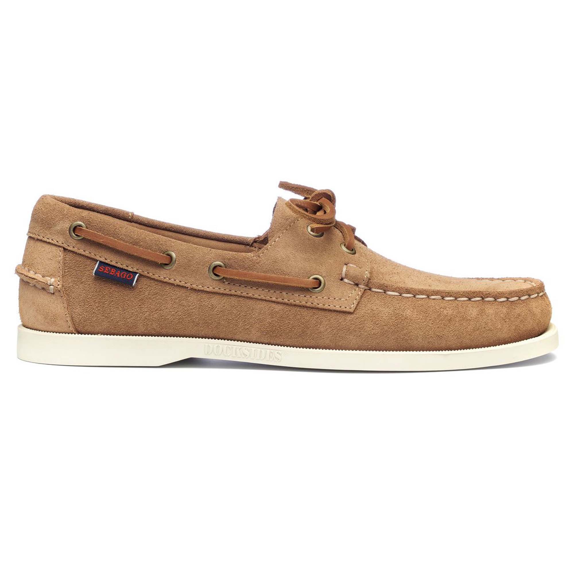 Sebago Portland Fleshout Boat Shoe - Brown Cognac