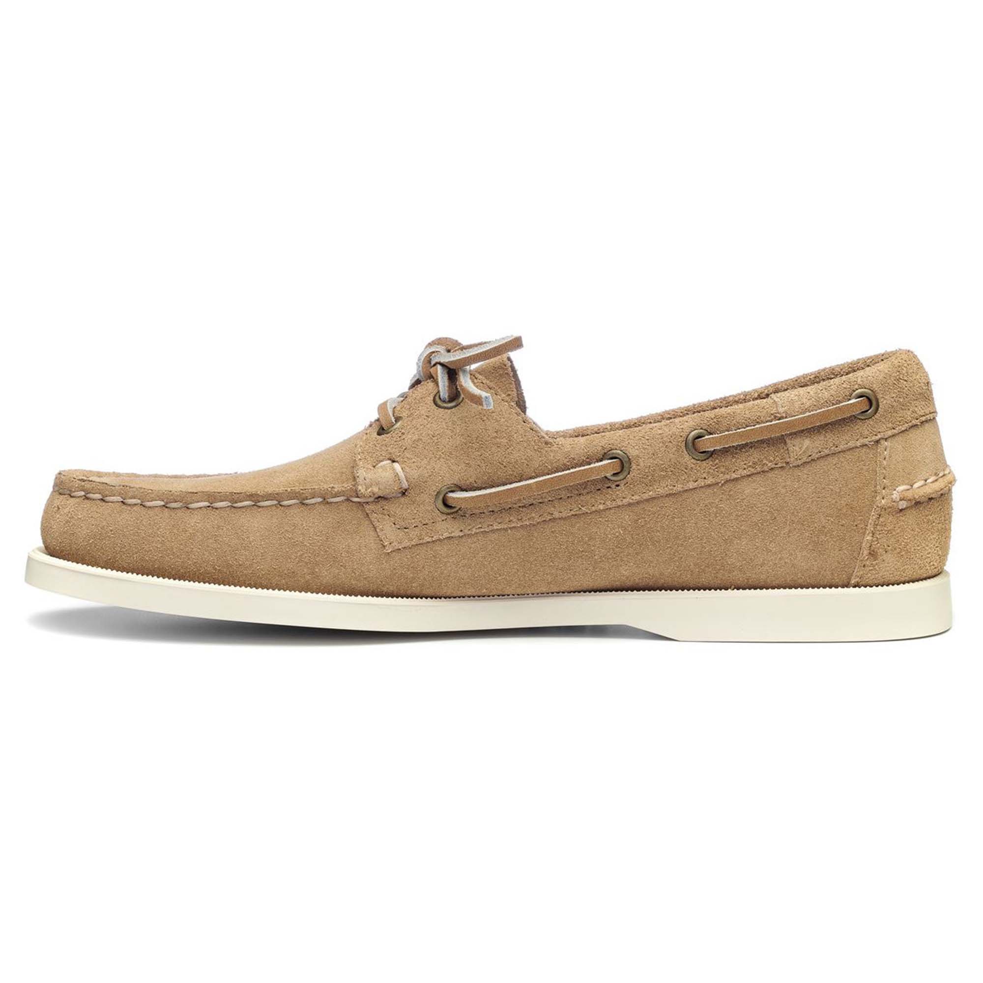 Sebago Portland Fleshout Boat Shoe - Beige Camel