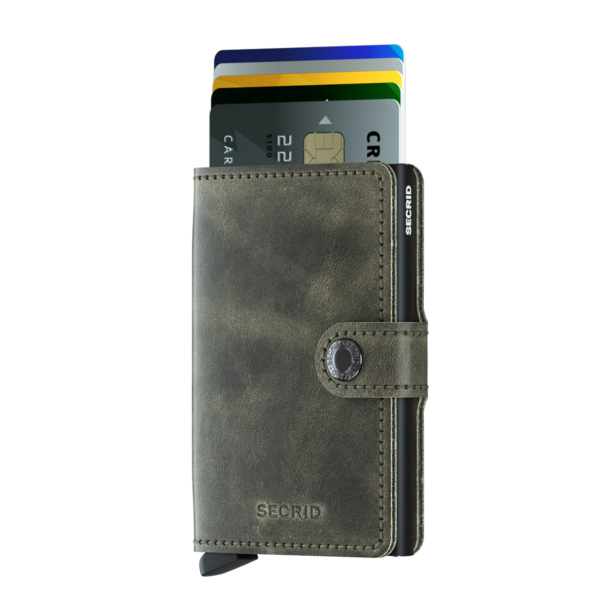 Secrid Mini Wallet Vintage Olive / Black