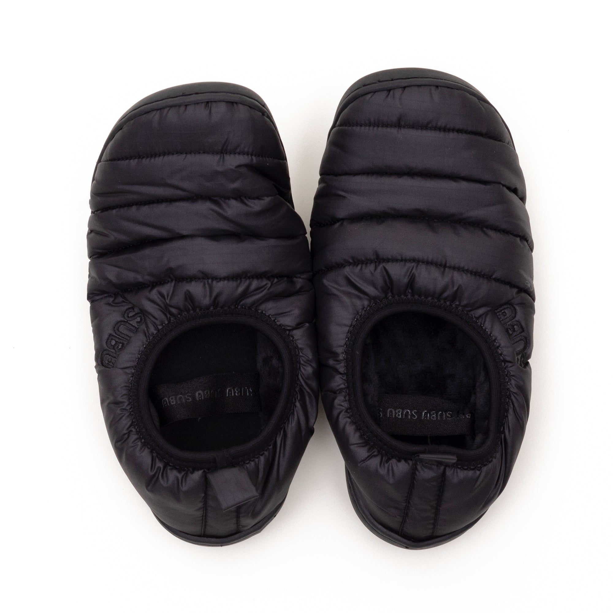 Subu Packable Slippers - Gloss Black