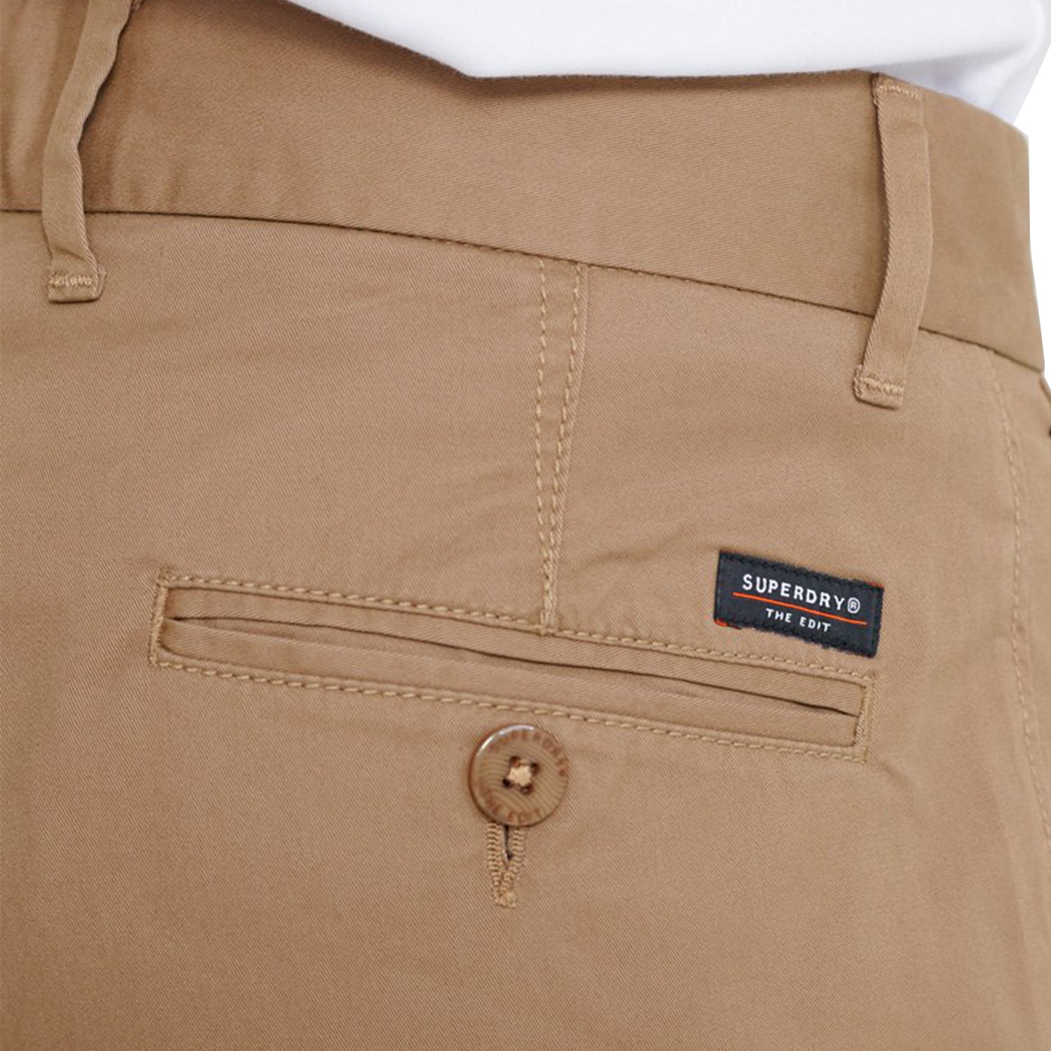 Superdry Edit Chino - Combat Brown