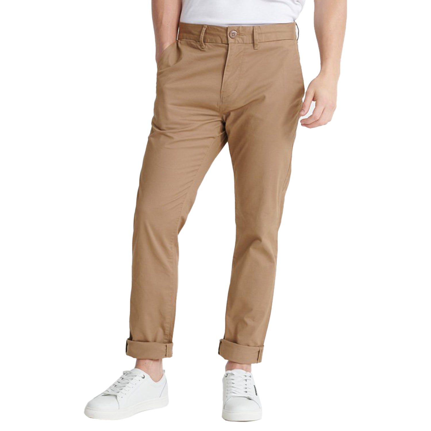 Superdry Edit Chino - Combat Brown