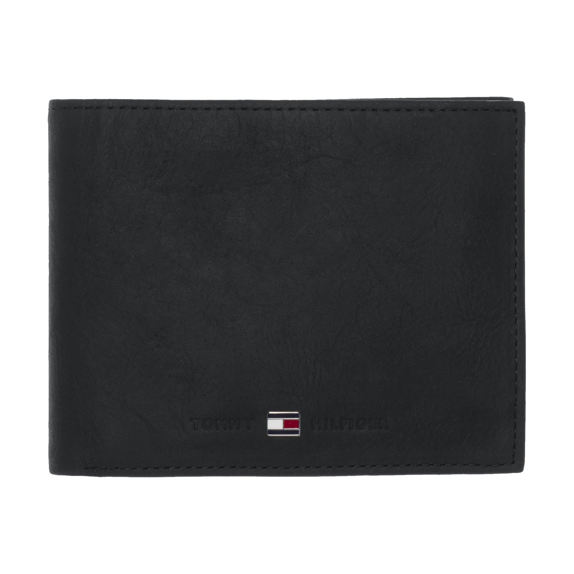 Tommy Hilfiger Johnson Trifold Wallet - Black