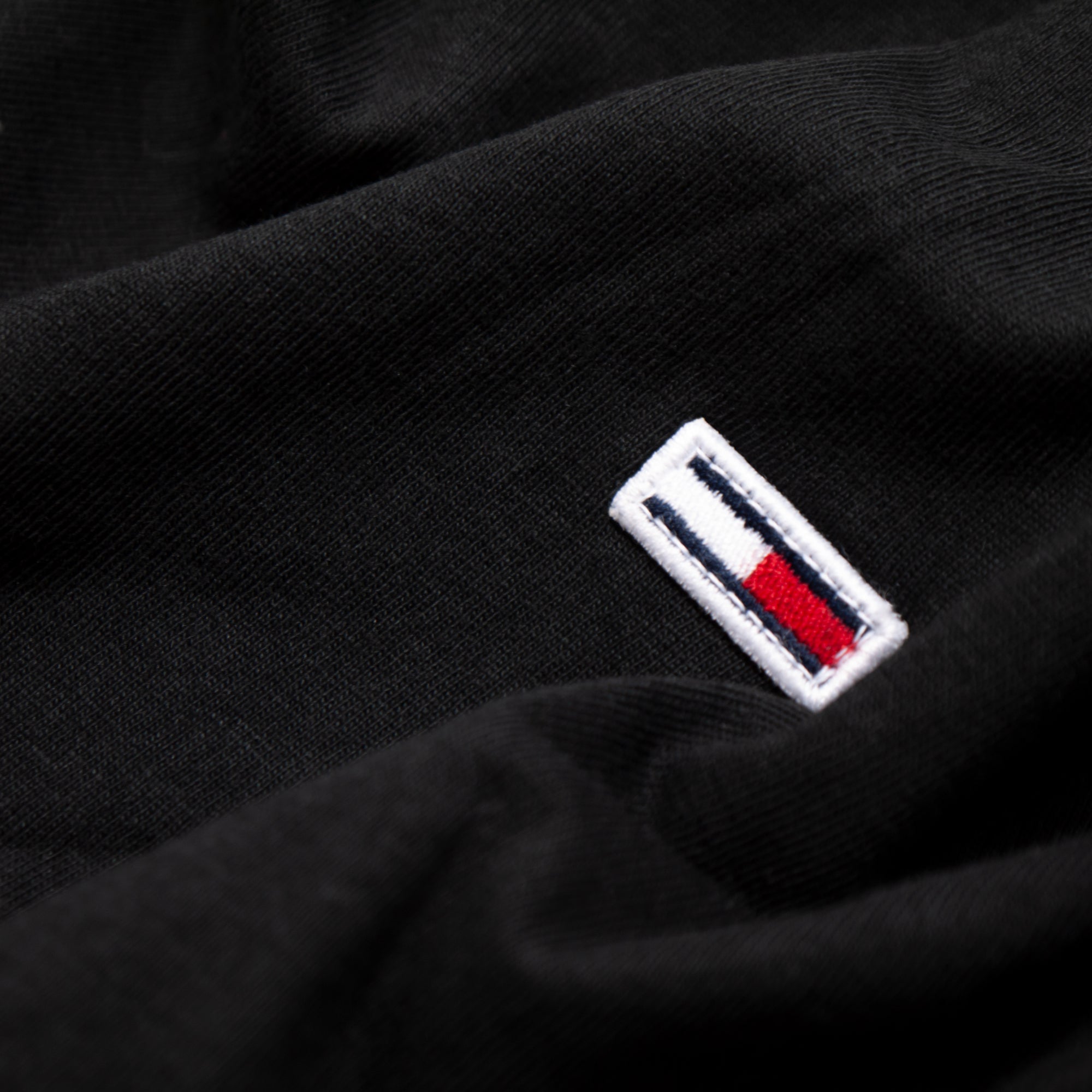 Tommy Jeans New Flag T-Shirt - Black