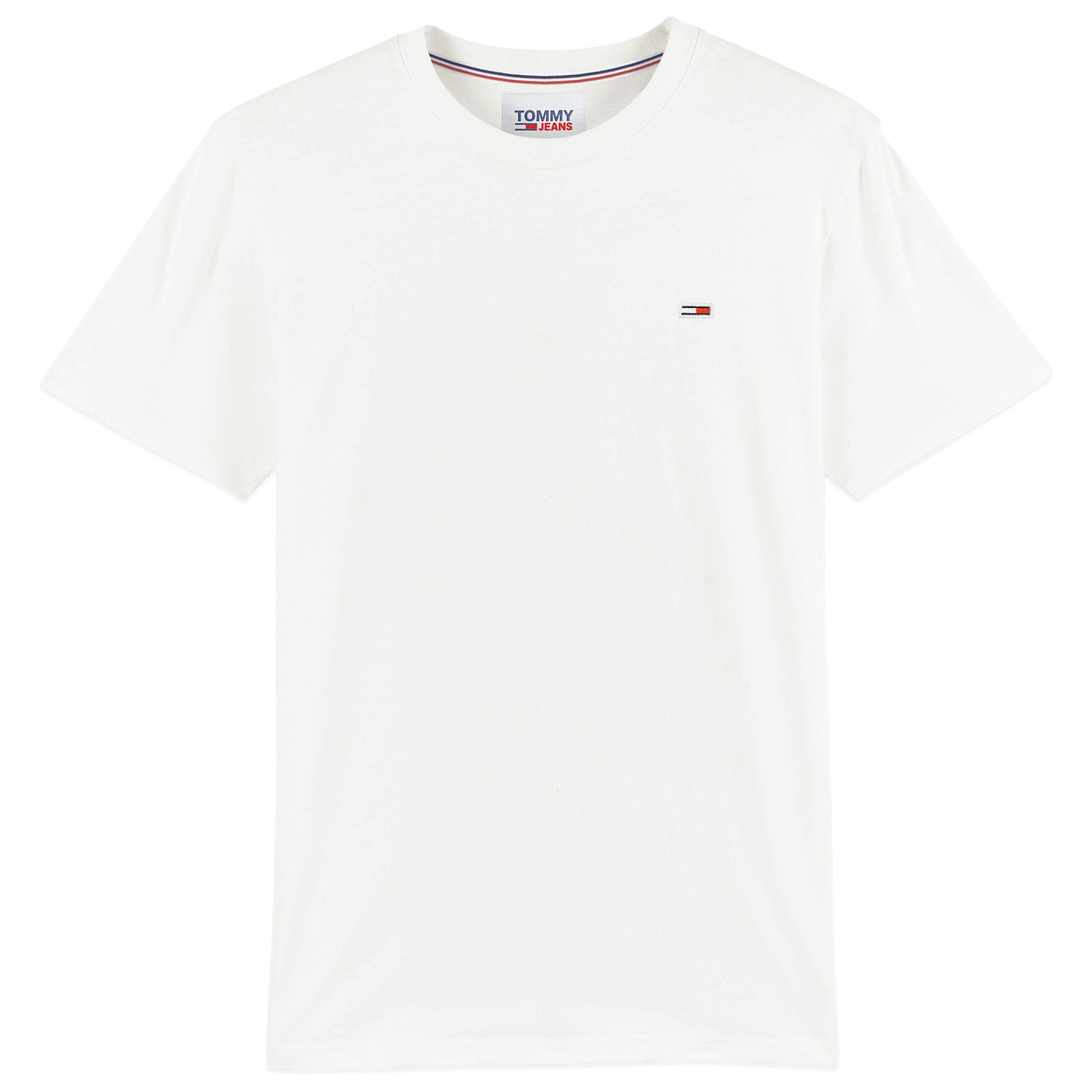 Tommy Jeans New Flag T-Shirt - White