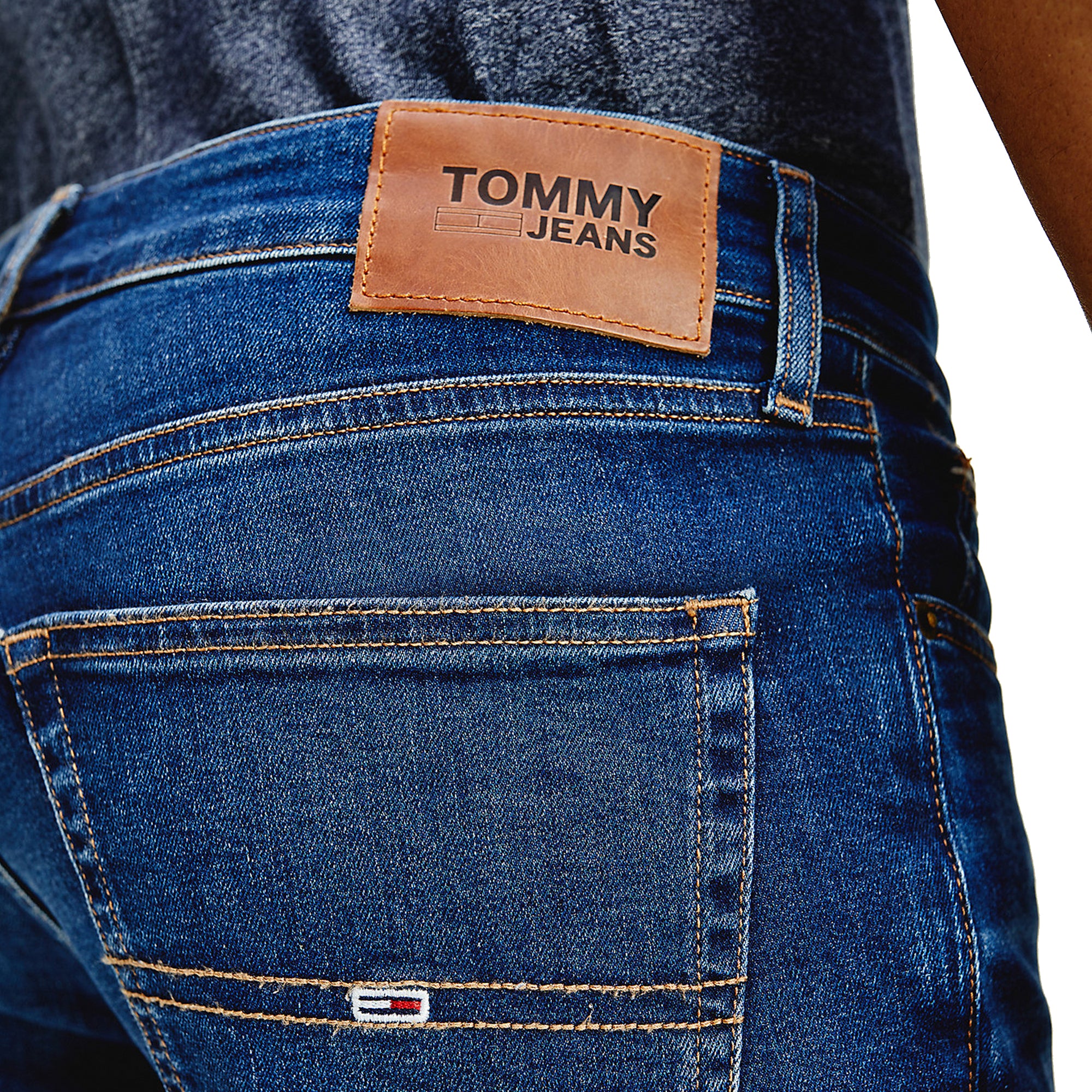 Tommy Jeans Scanton Slim Jeans - Aspen Dark Blue Stretch