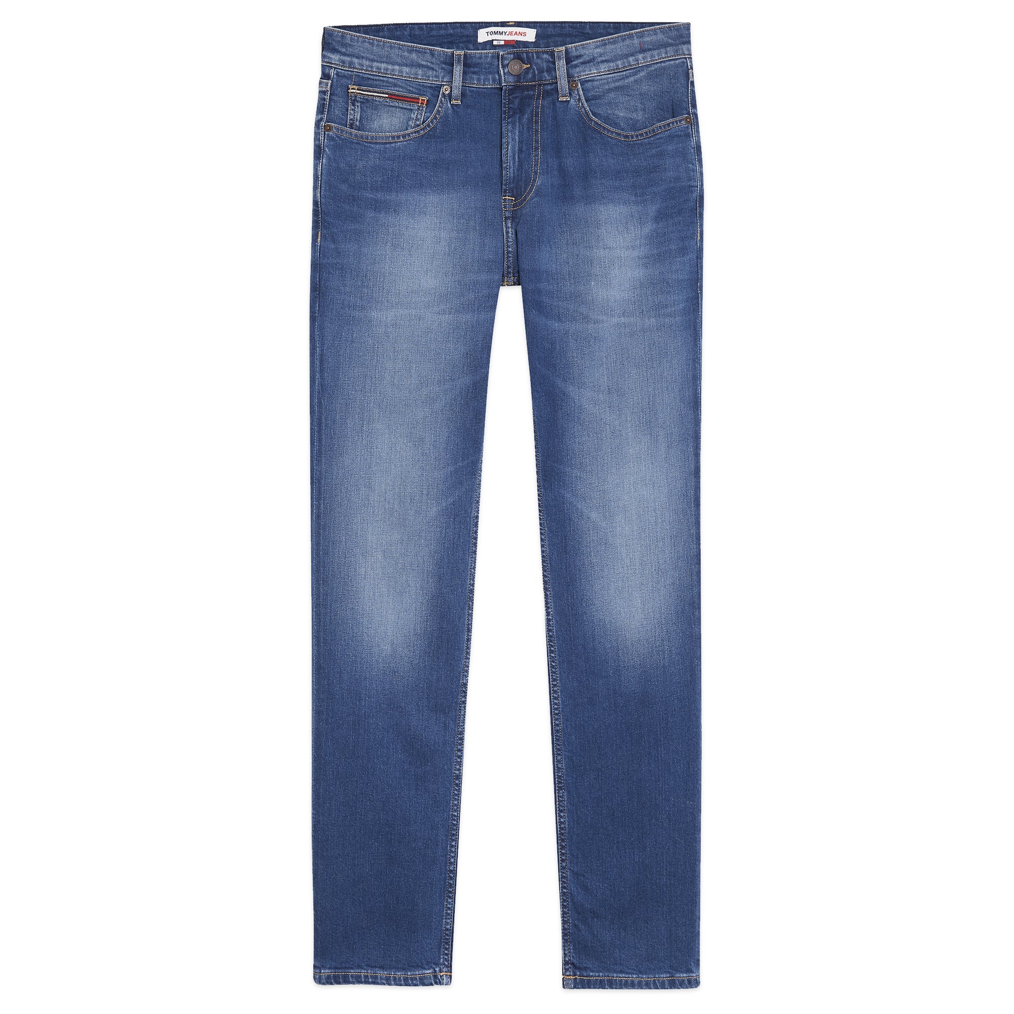 Tommy Jeans Scanton Slim Jeans - Wilson Mid Blue Stretch