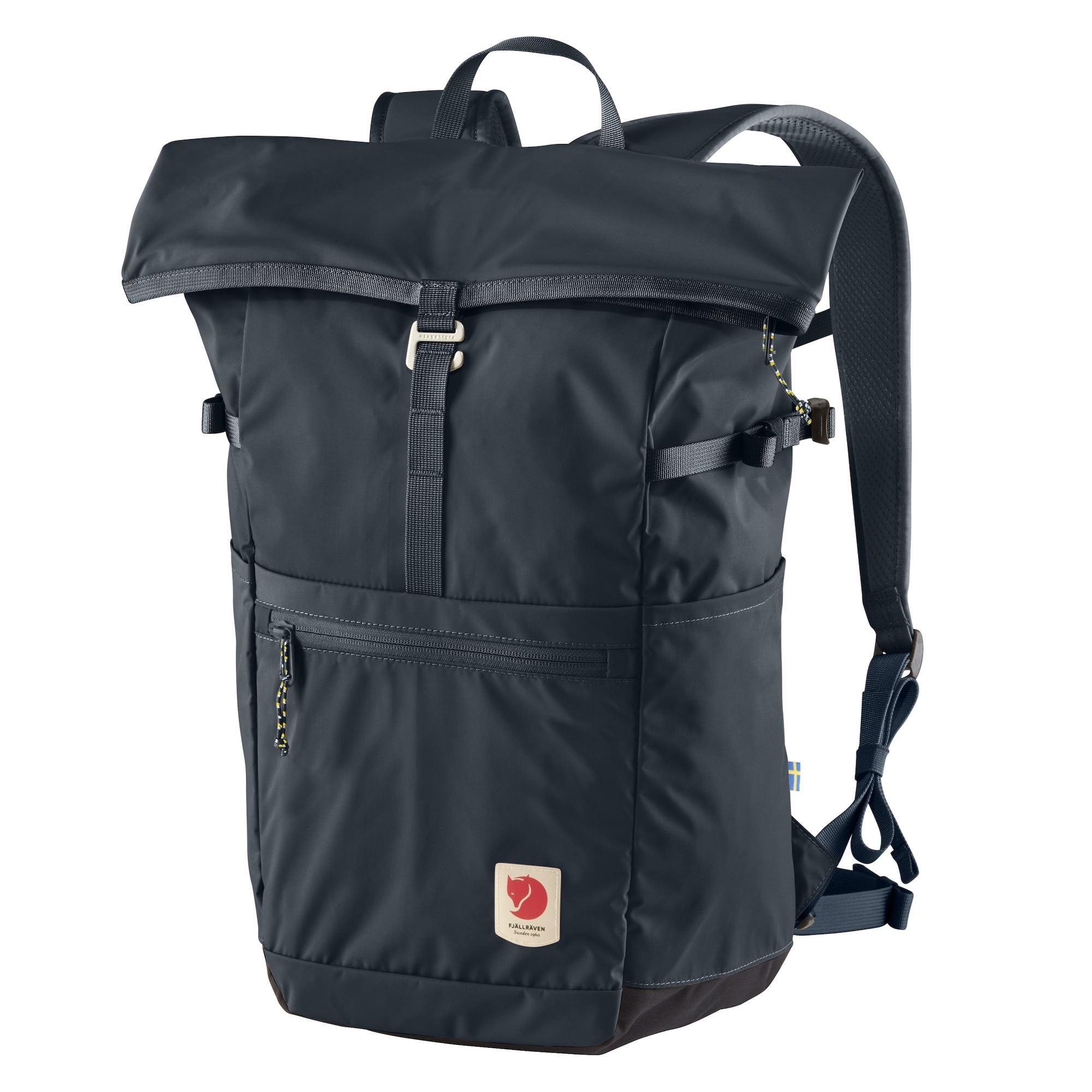 Front view of Fjallraven High Coast Foldsack 24 for Men in Navy