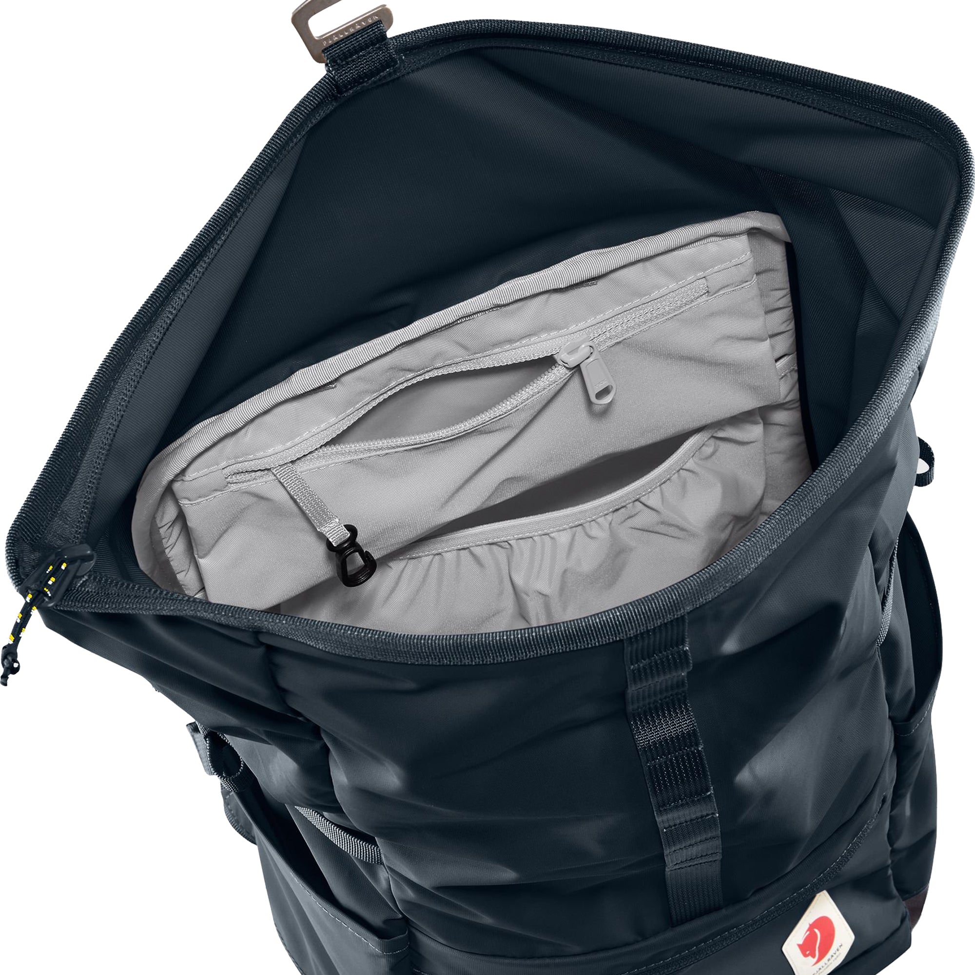 Interior view of Fjallraven High Coast Foldsack 24 for Men in Navy