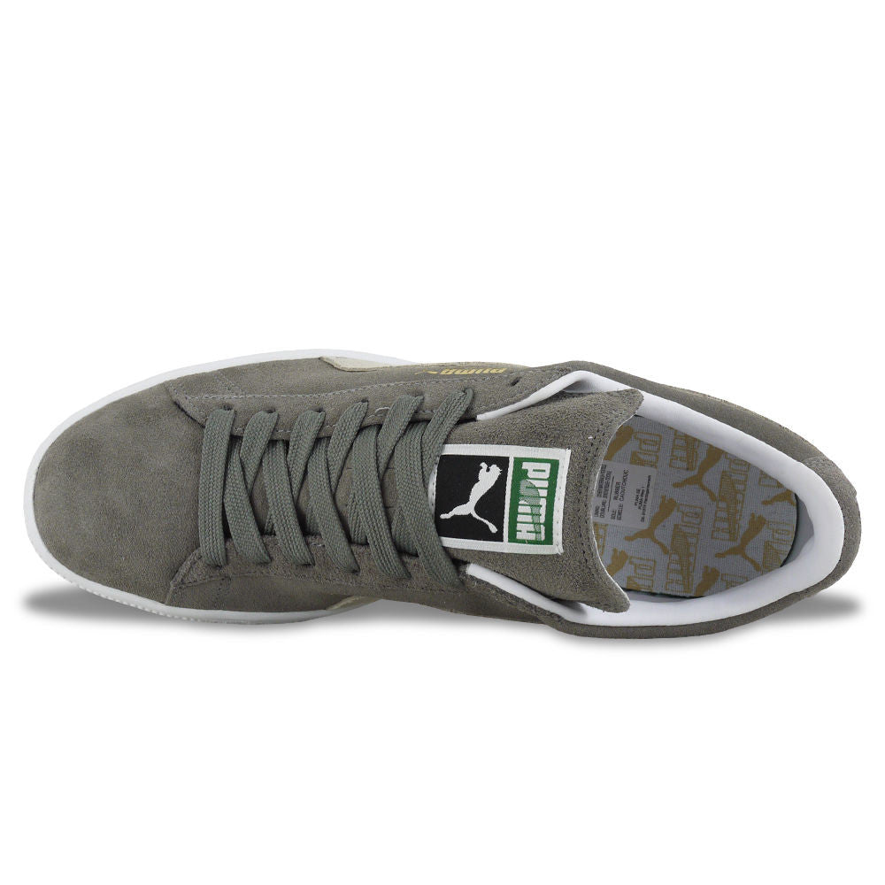 Puma Suede Classic Trainers - Grey/White - Arena Menswear