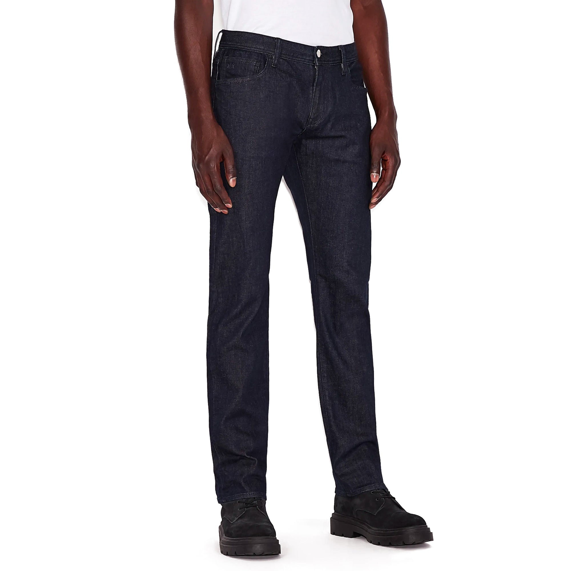 Armani Exchange J13 Slim Fit Jeans - Dark Blue Indigo Rinse