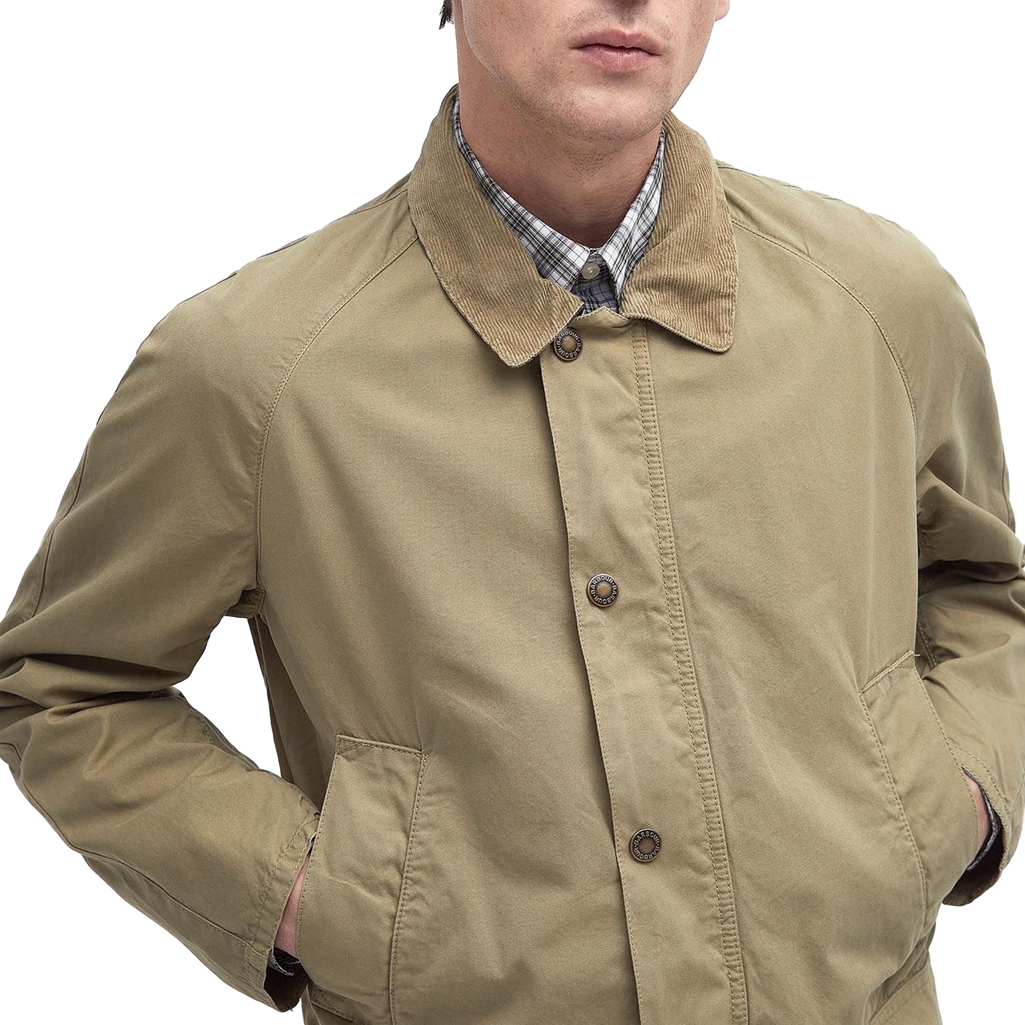 Barbour Ashby Casual Jacket - Bleached Olive