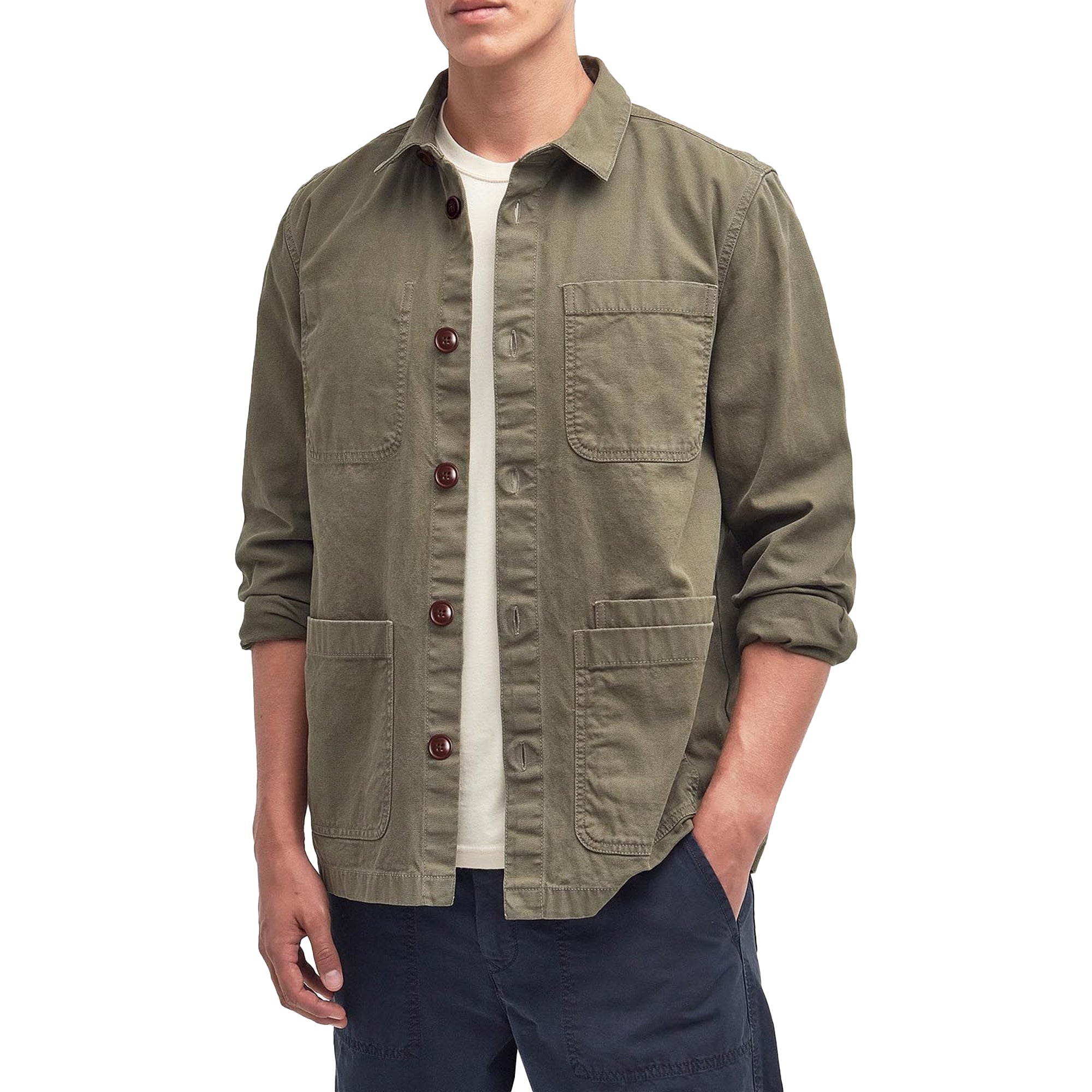 Barbour Chesterwood Overshirt - Pale Sage