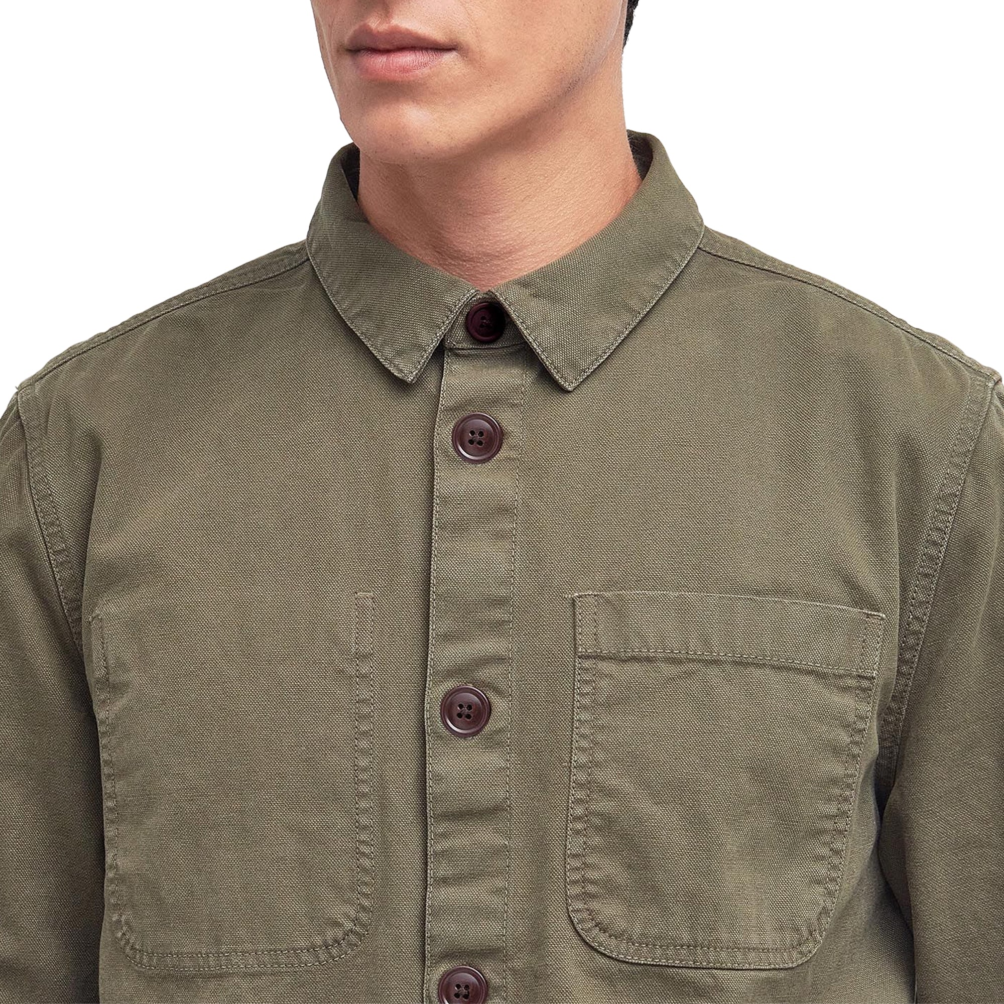 Barbour Chesterwood Overshirt - Pale Sage