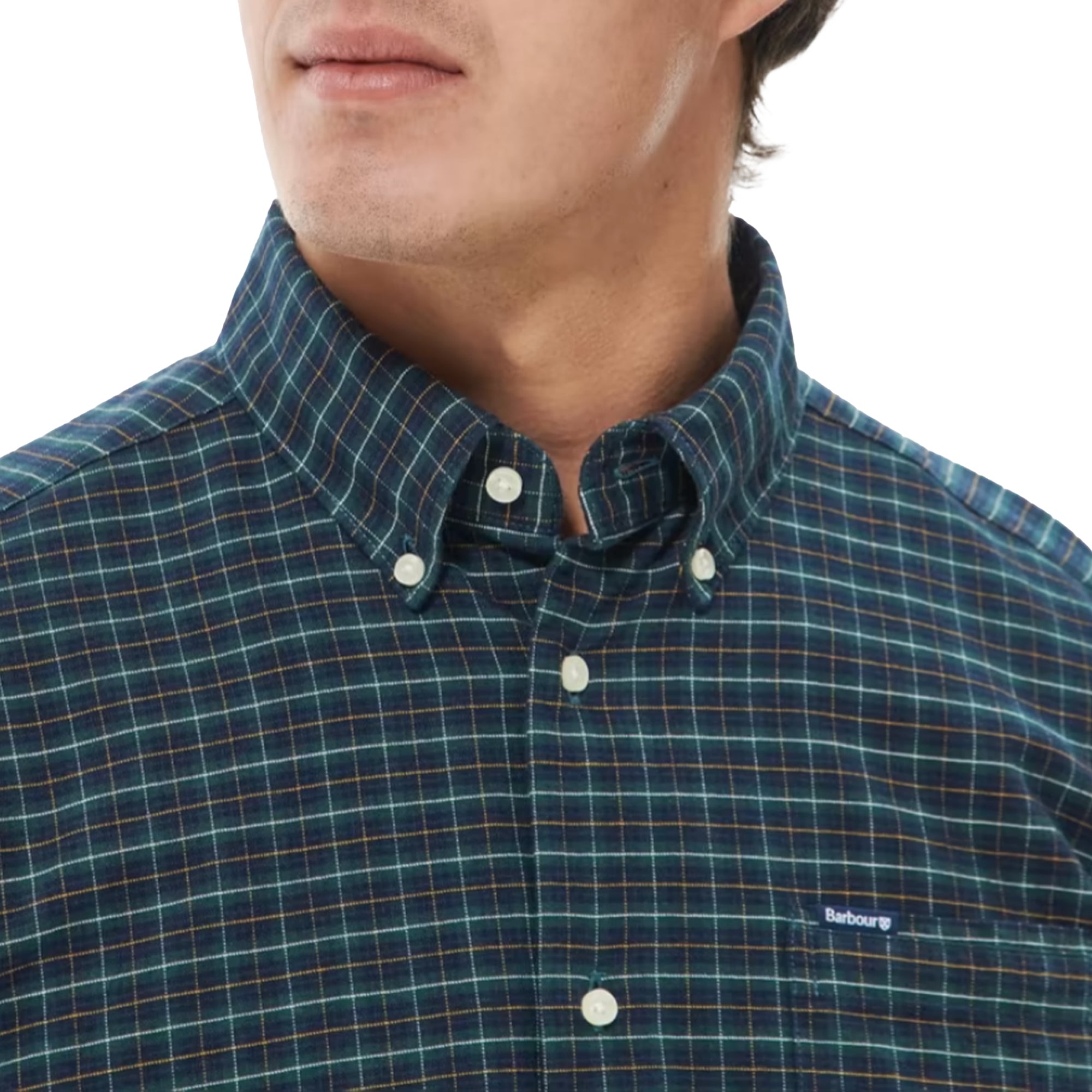 Barbour Emmerson Tailored Shirt - Forest