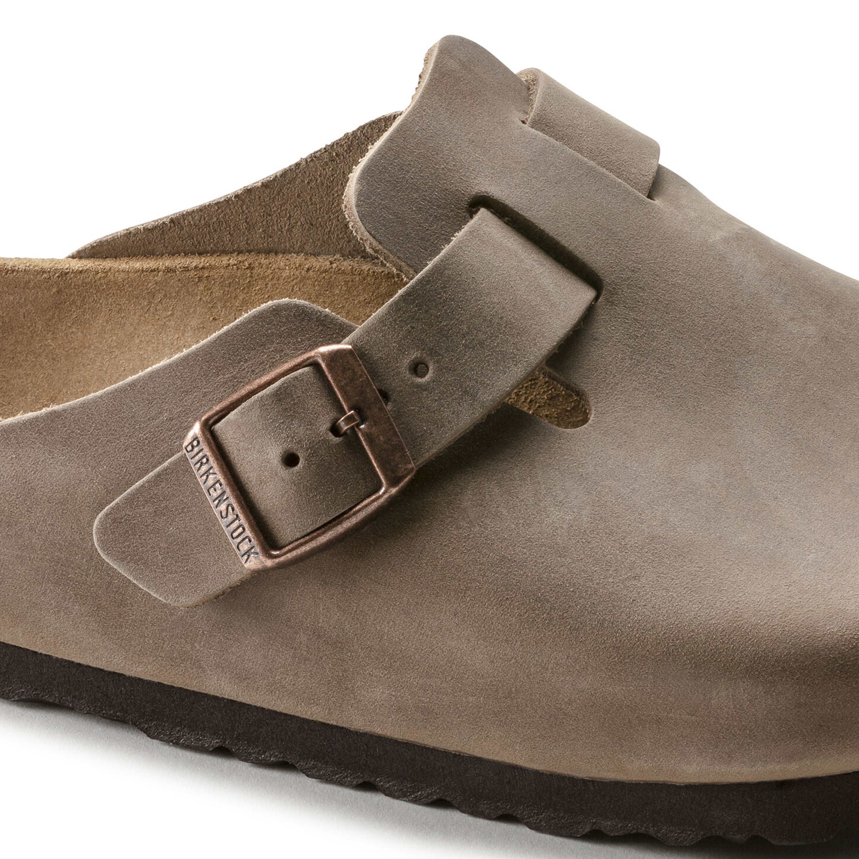 Birkenstock Boston BS Sandals - Tobacco Brown Oiled Leather