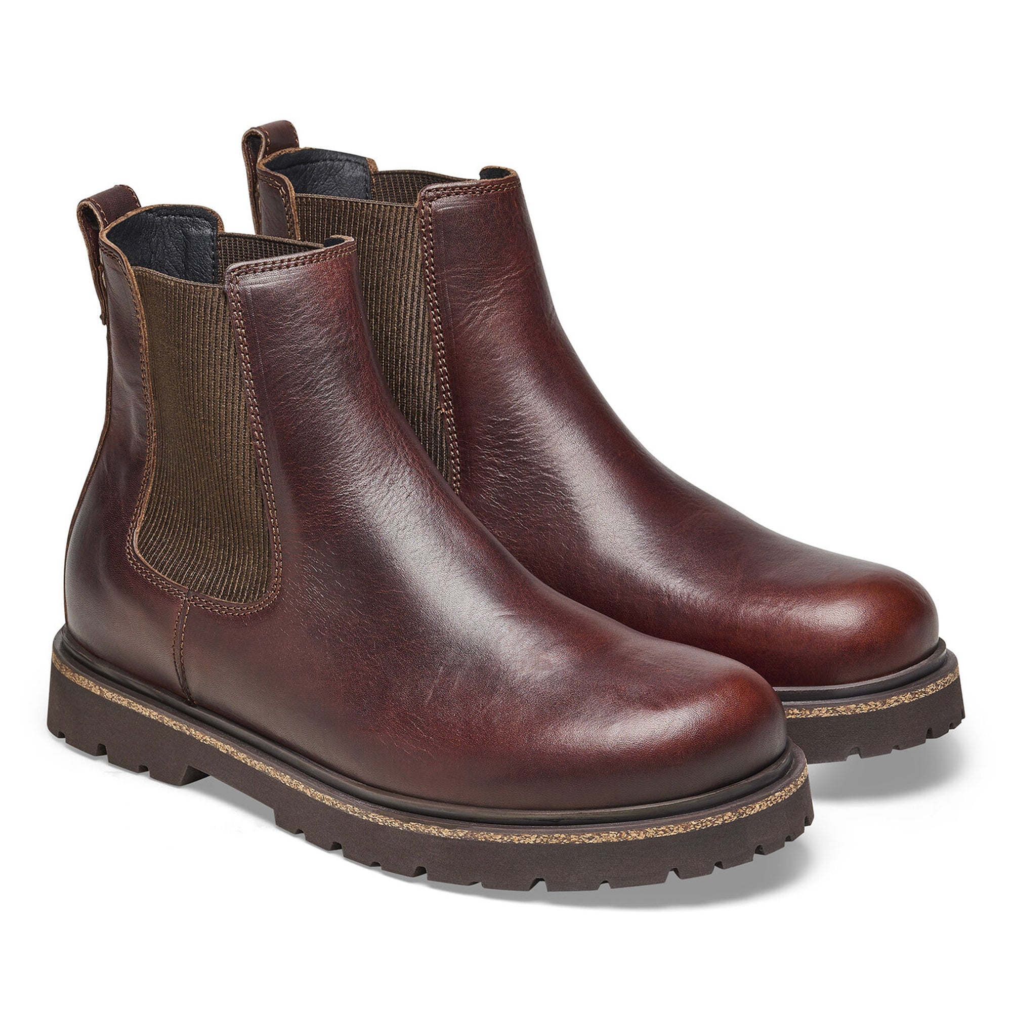 Birkenstock Highwood Slip On Boot - Chocolate Leather