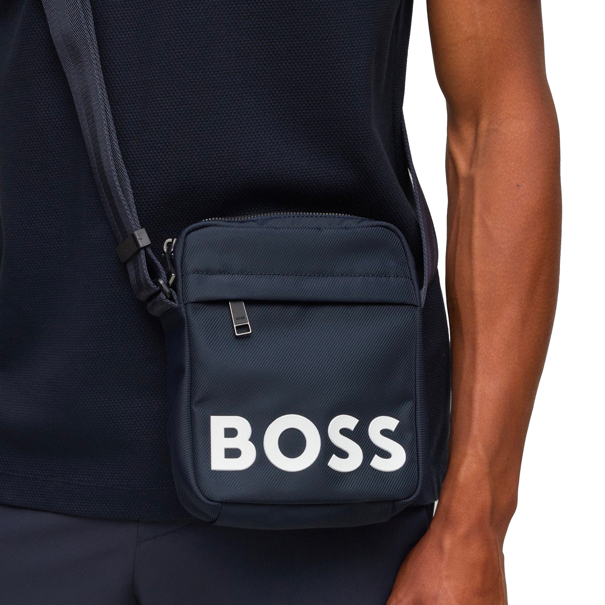 BOSS by HUGO BOSS Catch 2.0 Ds Logo Cross Body Bag in Black for Men