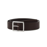 Boss Rudolf Cvb Leather Belt - Dark Brown