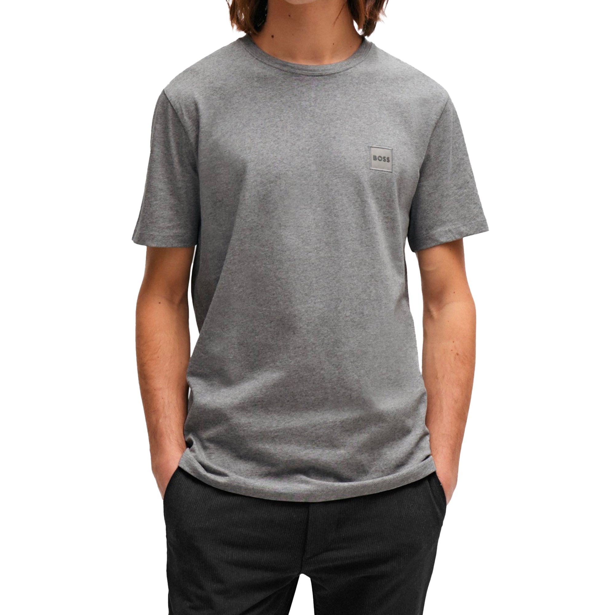 Boss New Tales T-Shirt - Grey Marl