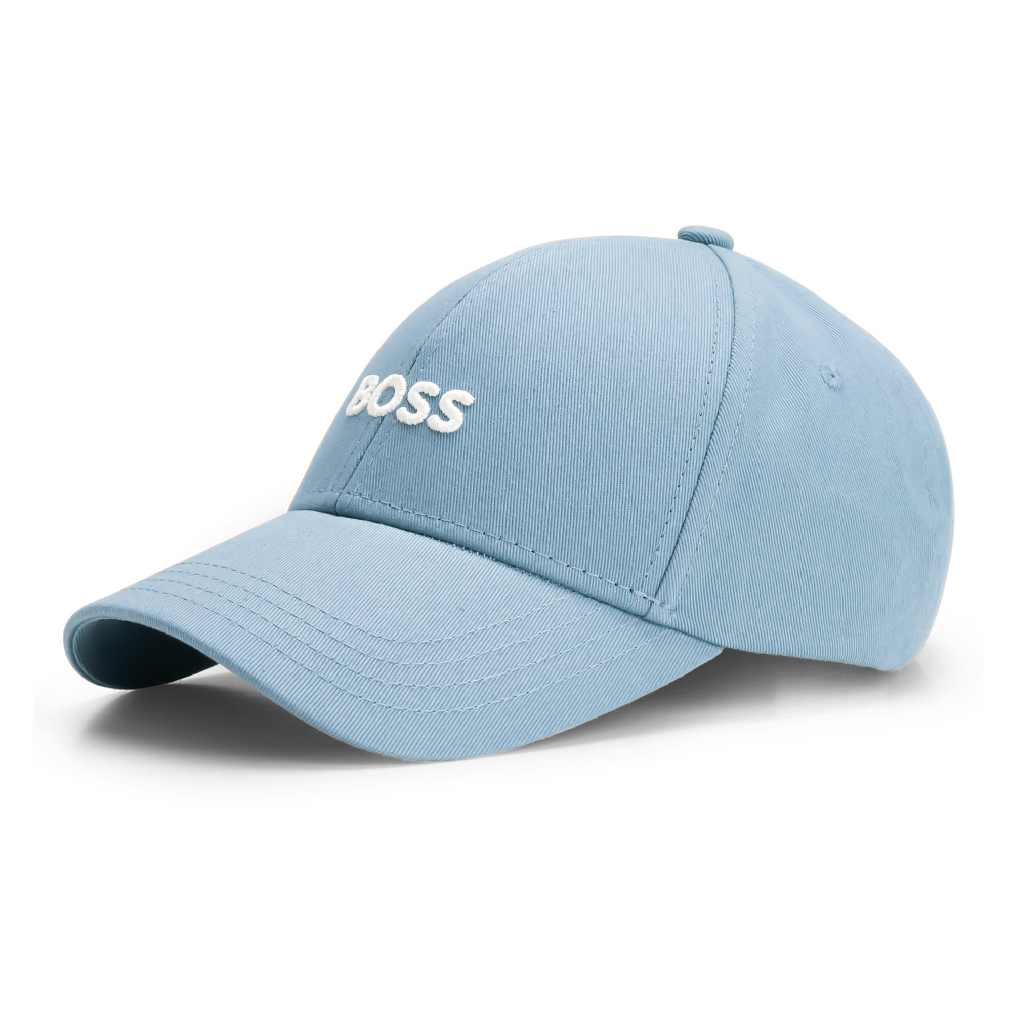 Boss Zed Embroidered Cotton Cap - Open Blue