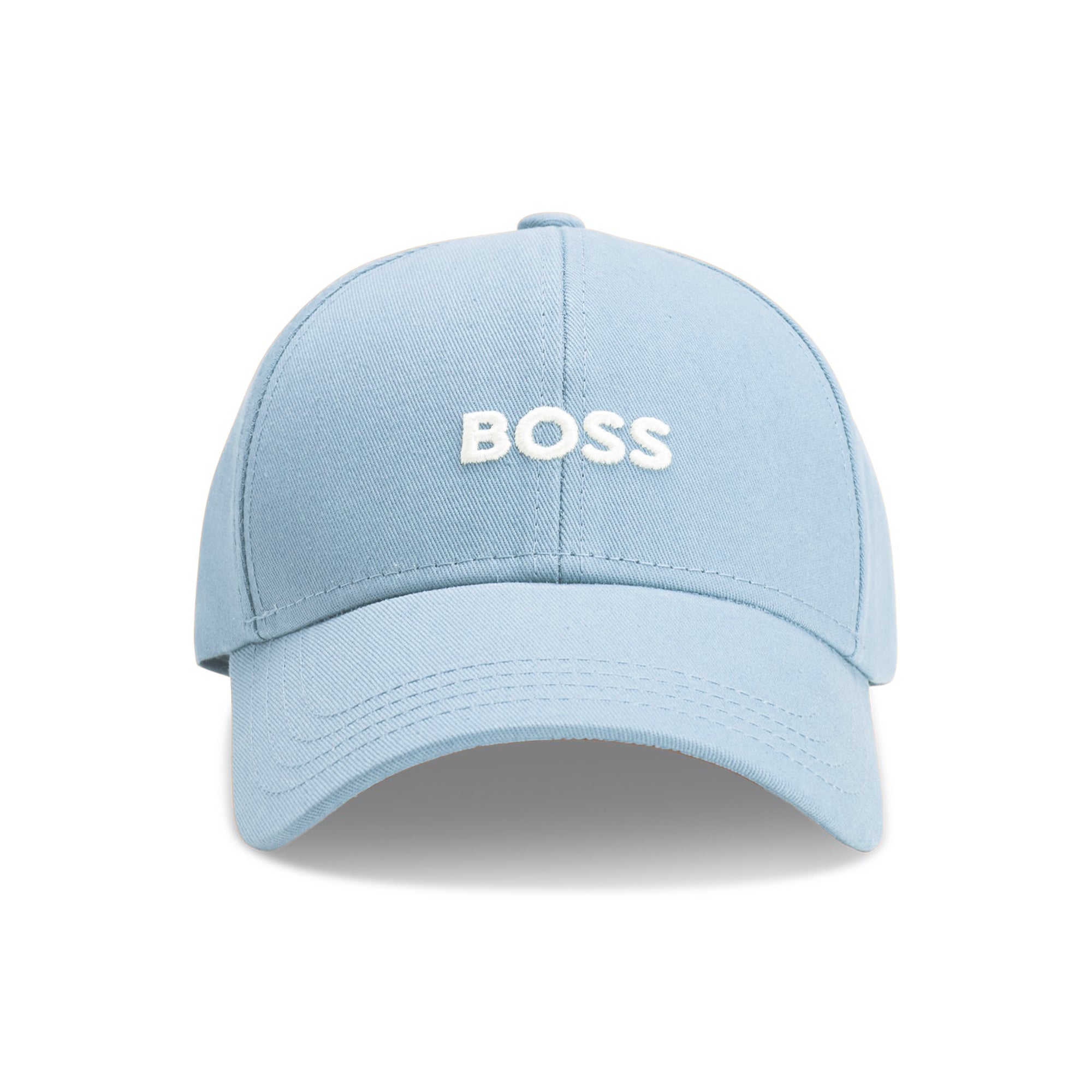 Boss Zed Embroidered Cotton Cap - Open Blue