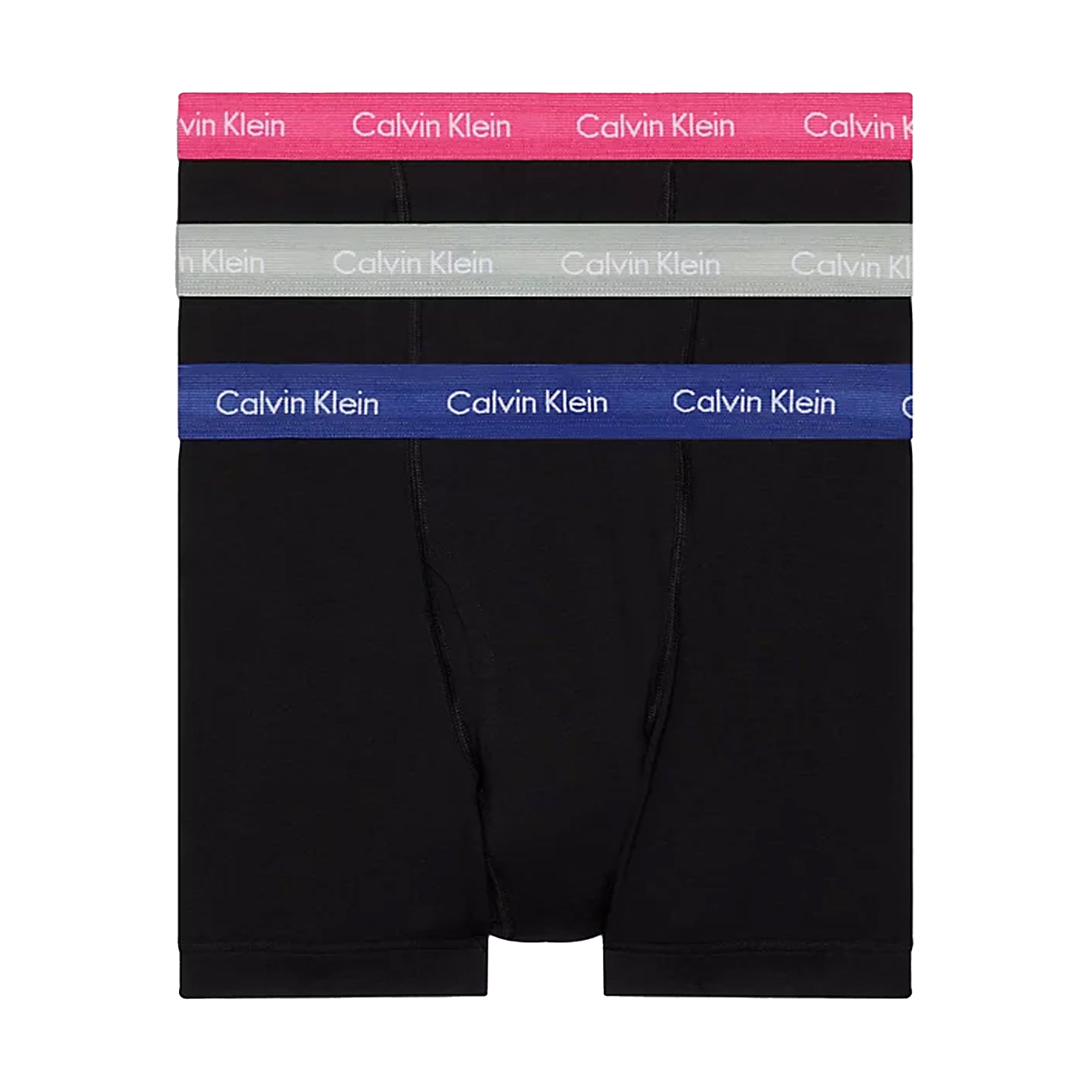Calvin Klein Cotton Stretch Trunks - Hideaway Blue/Griffin/Wild Flowers