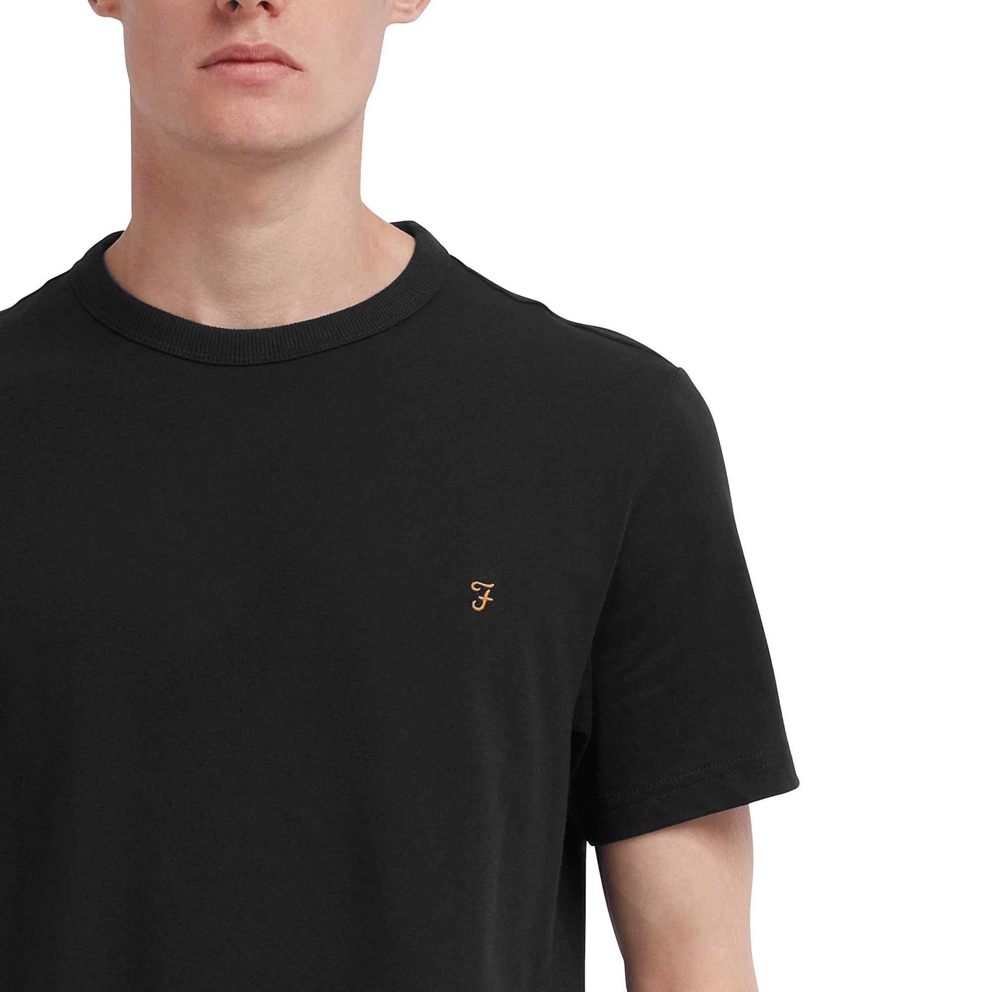 Farah New Danny T-Shirt - Black