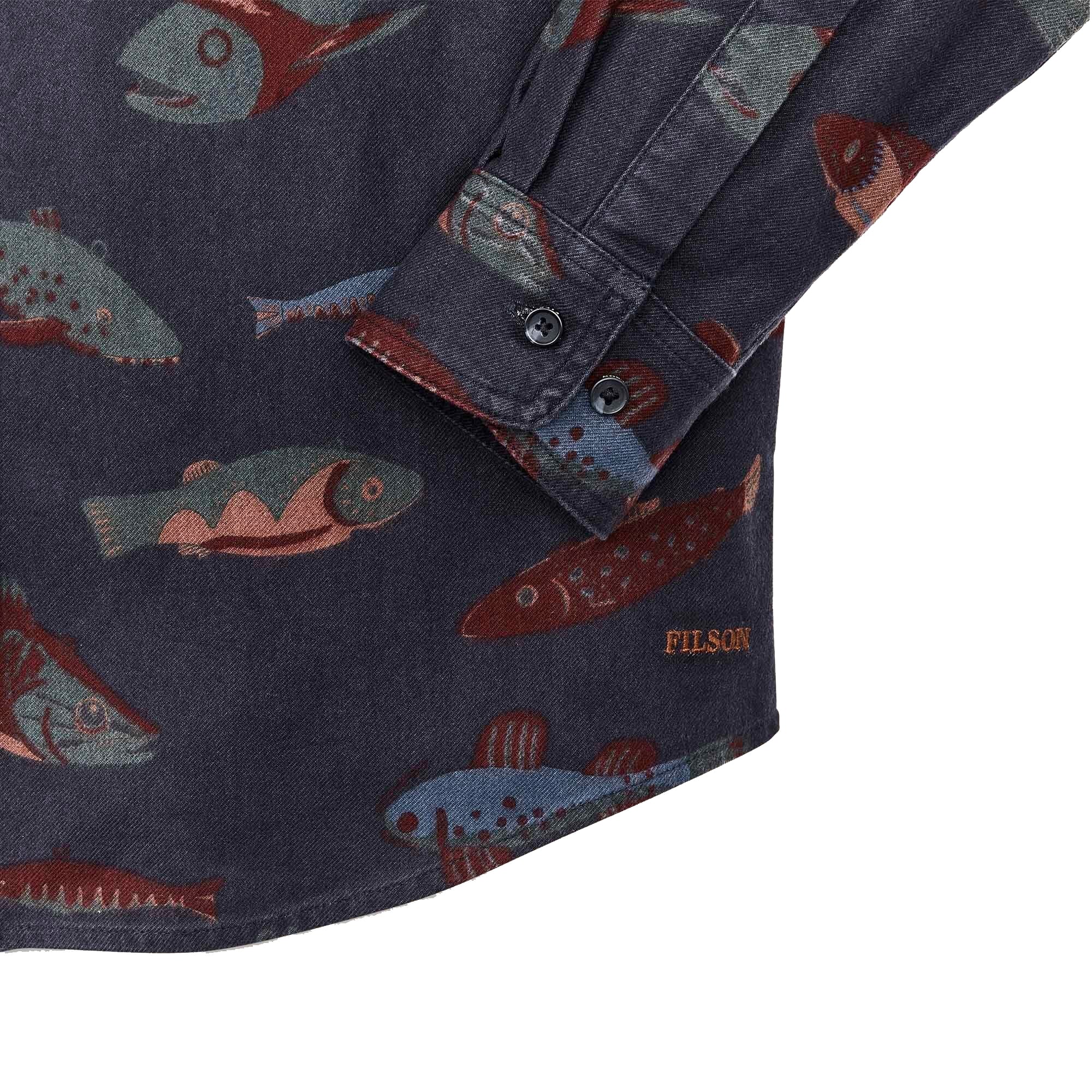 Filson Alaskan Guide Shirt - Fish Decoy Navy