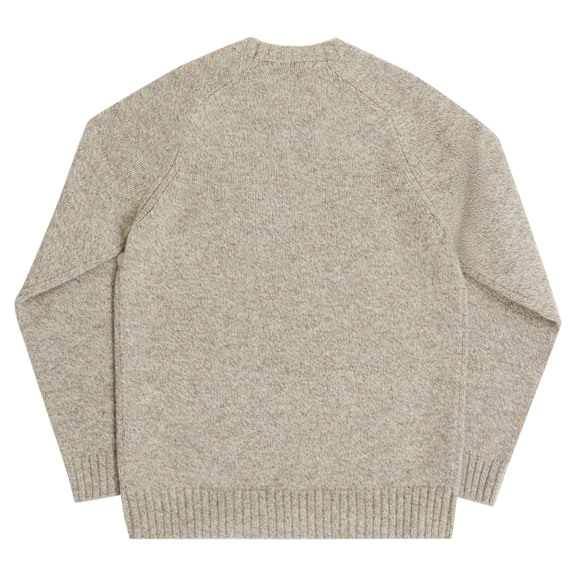 Filson Kintyre Irish Wool Five Gauge Sweater - Natural / Brown Melange