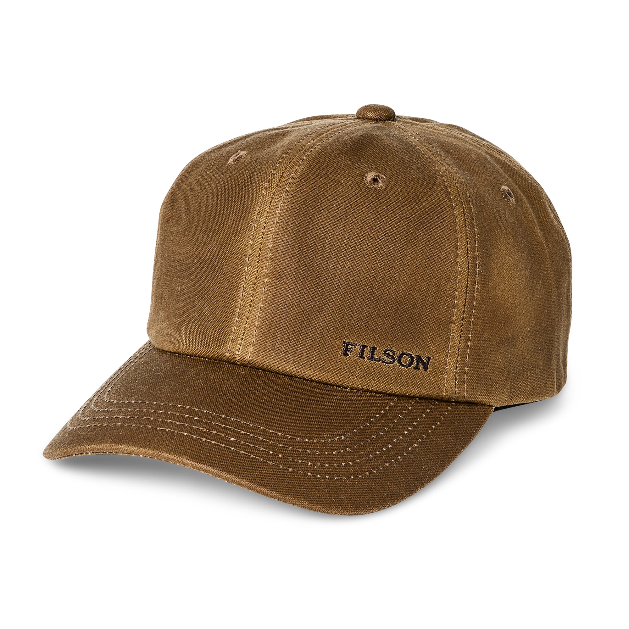 Filson Oil Tin Low Profile Logger Cap - Dark Tan