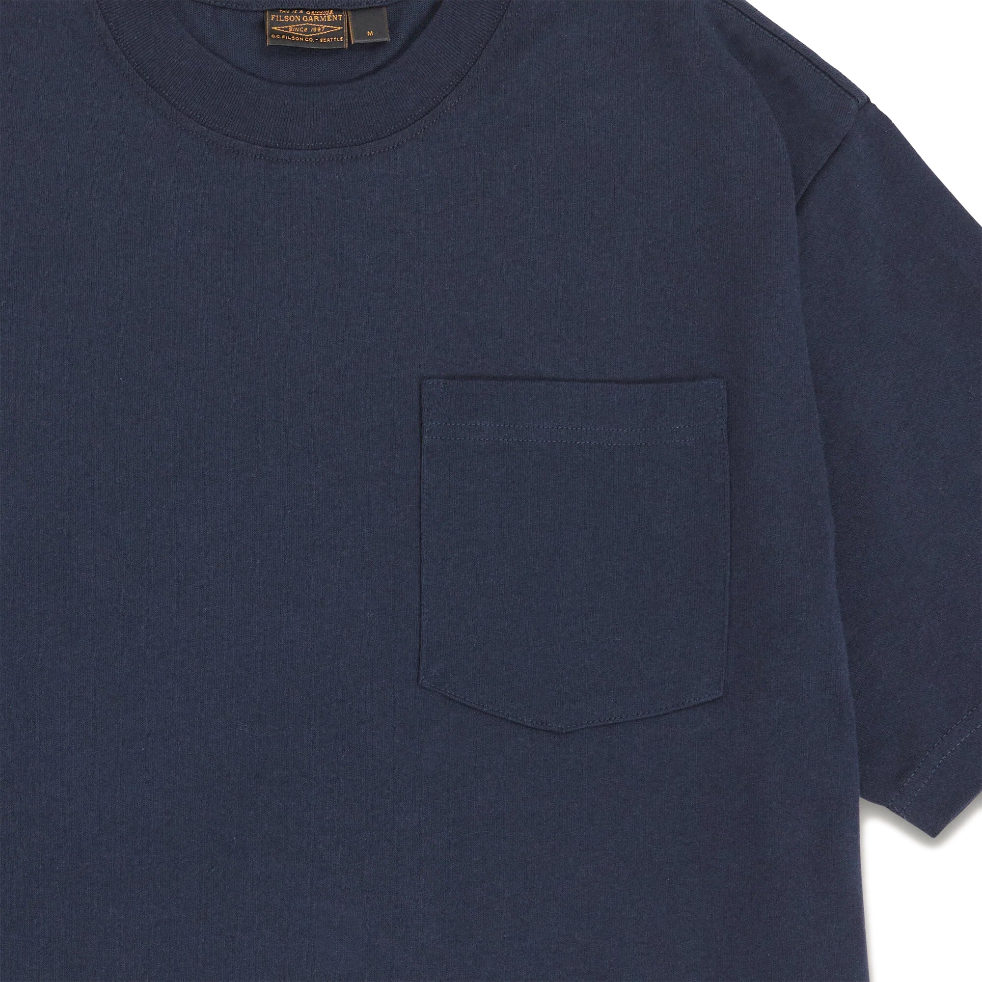 Filson Pioneer Solid One Pocket T-Shirt - Dark Navy