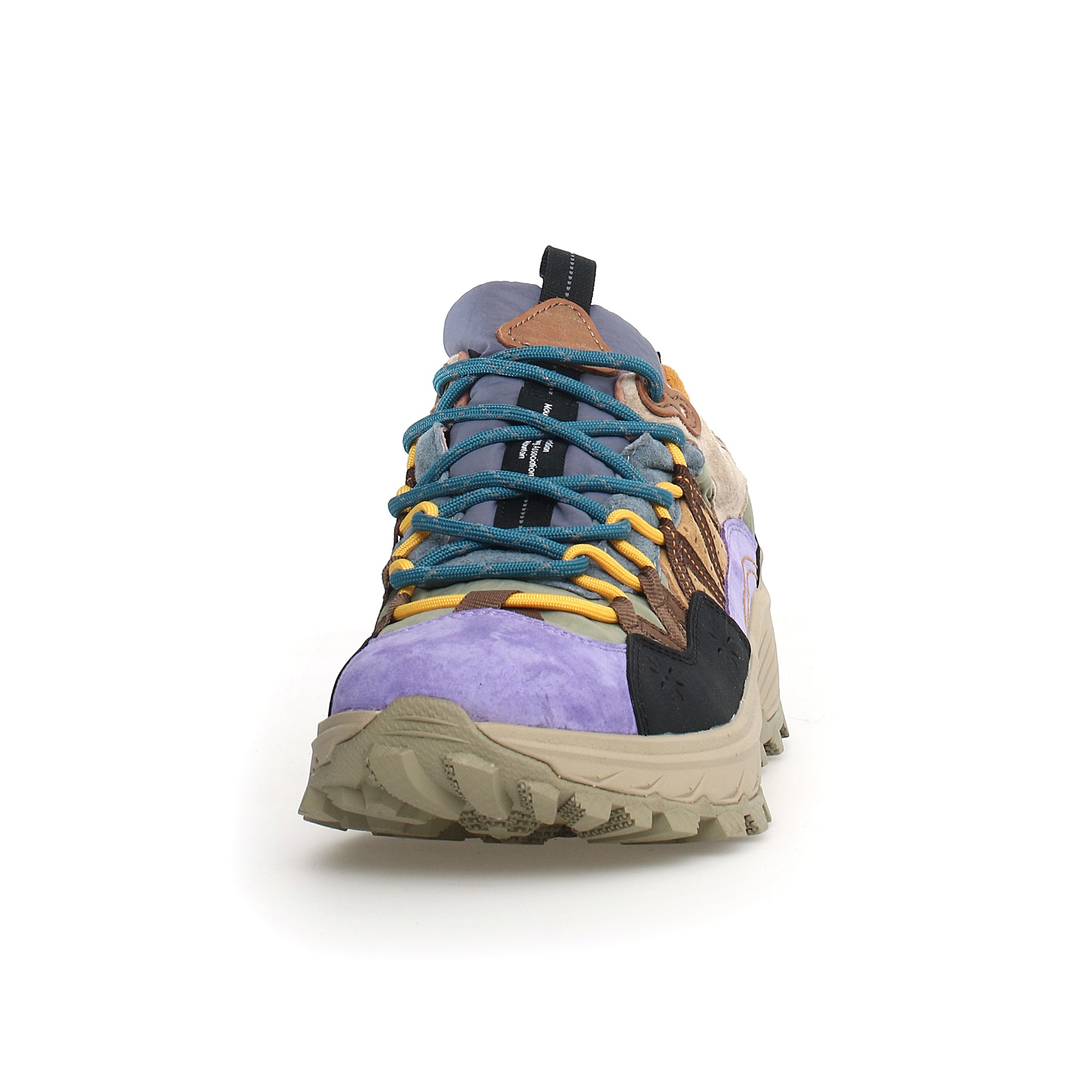 Flower Mountain Iwano Trainers - Ochre / Multi