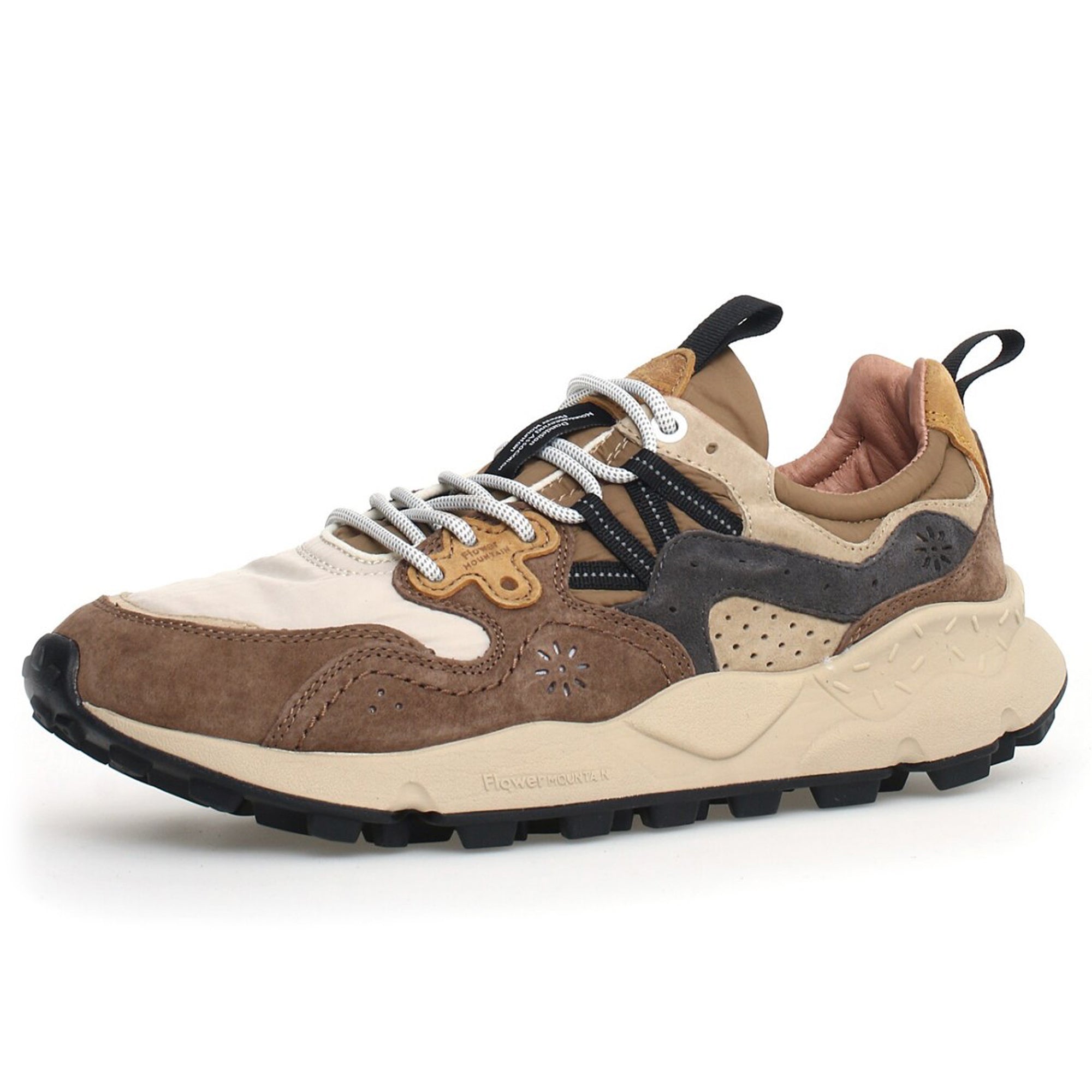 Flower Mountain Yamano 3 Trainers - Beige/Brown