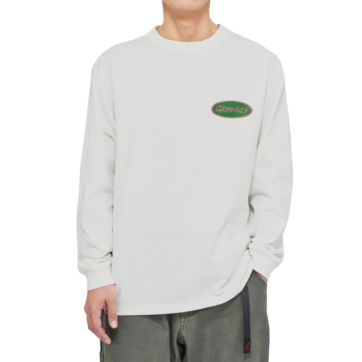 Gramicci Oval Long Sleeve T-Shirt - Sand Pigment