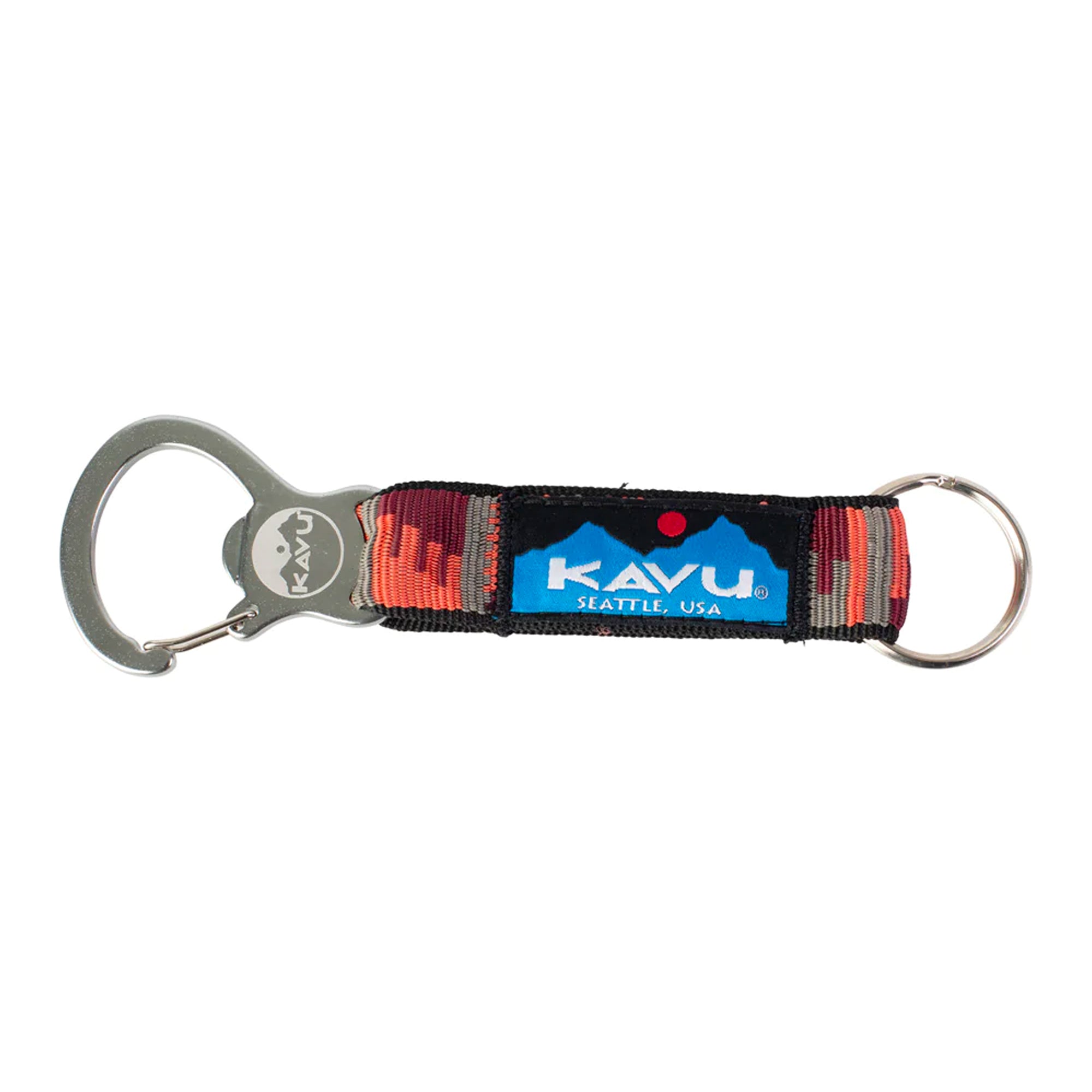 KAVU Crack It Open Bottle Opener & Keyring - Coral Vibes