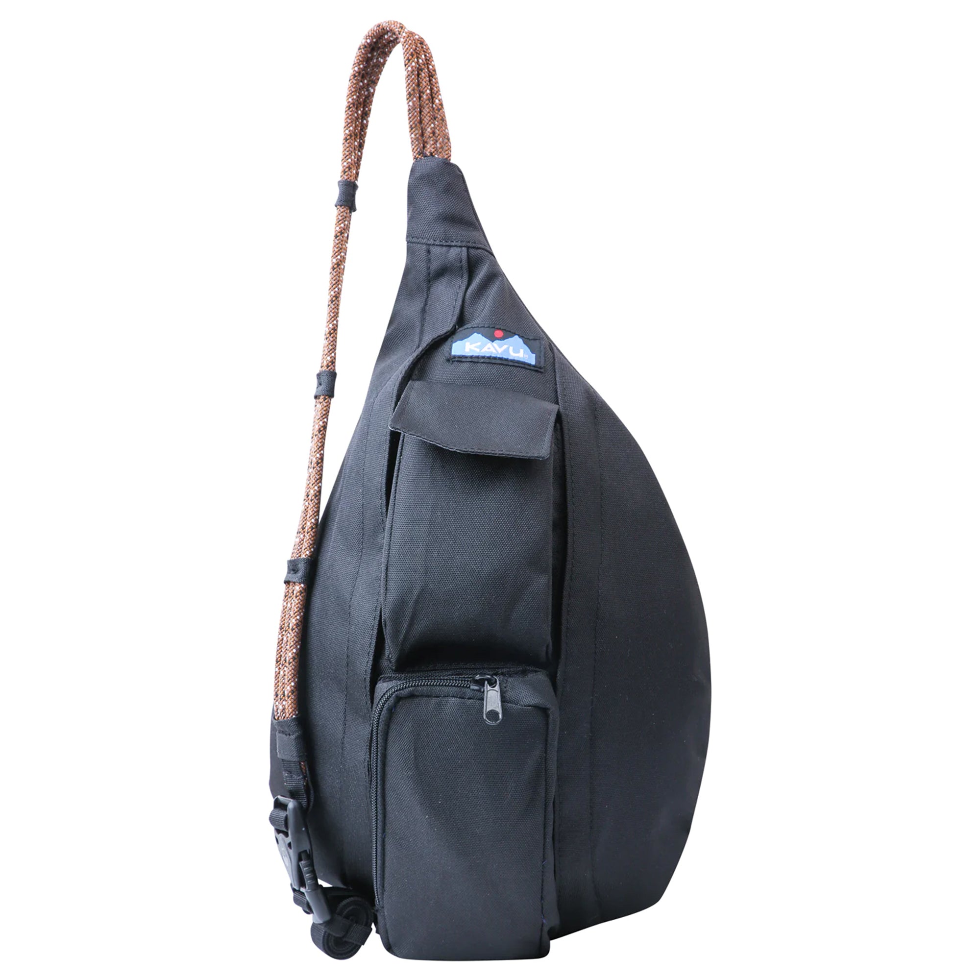 KAVU Mini Rope Sling Bag - Jet Black