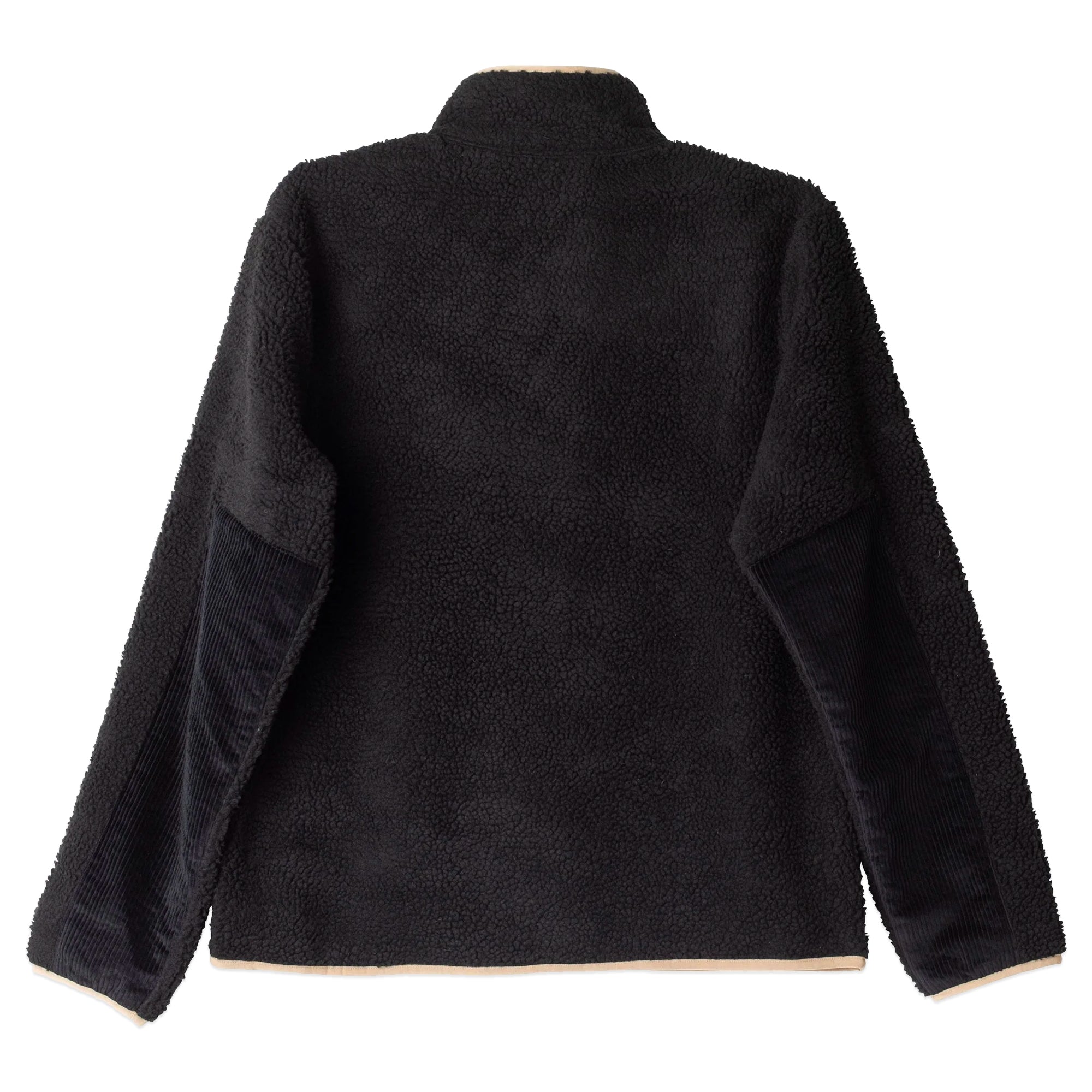 KAVU Wayside Full Zip Fleece Jacket - Black