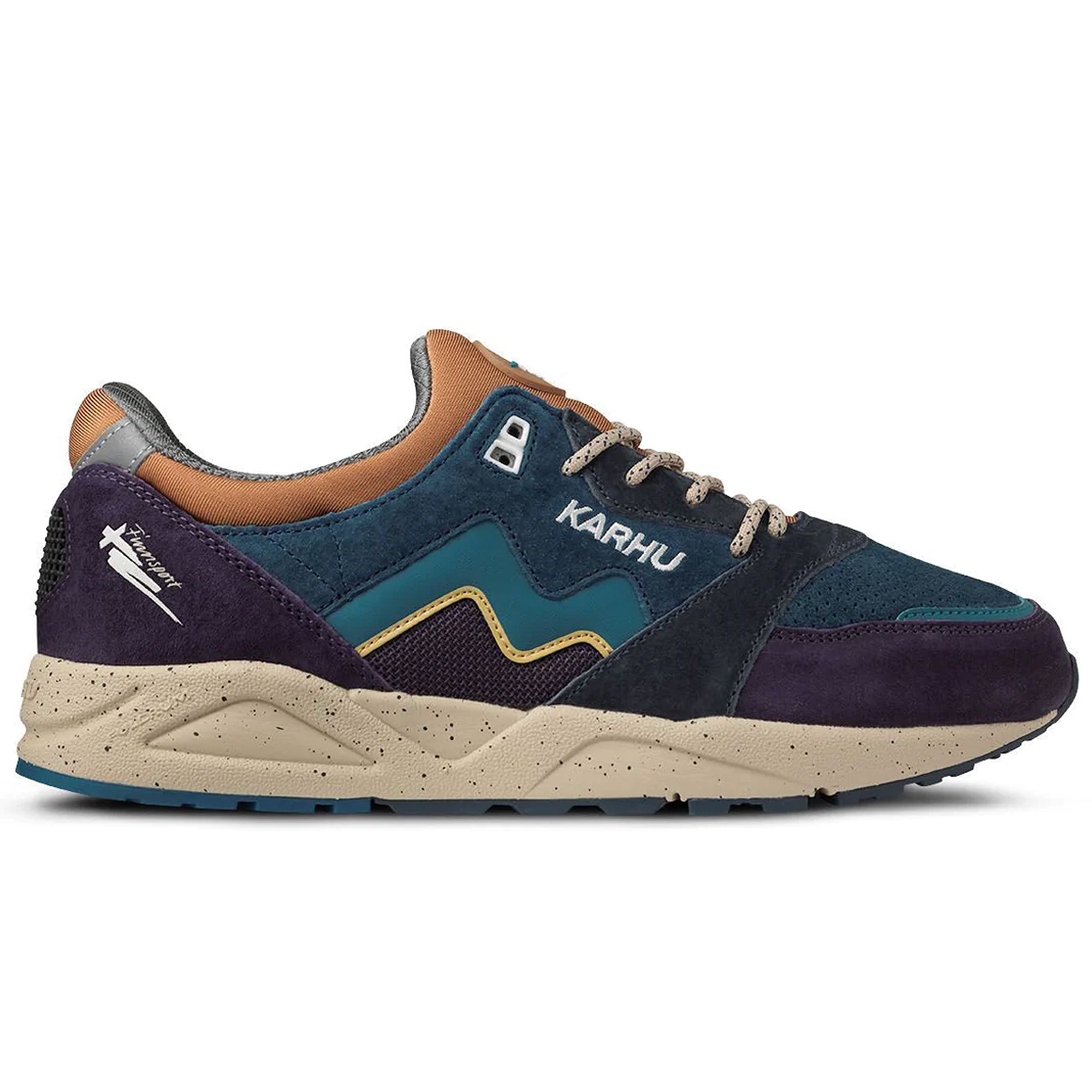 Karhu Aria 95 'Polar Night Pack' Trainers - Sweet Grape / Deep Lagoon