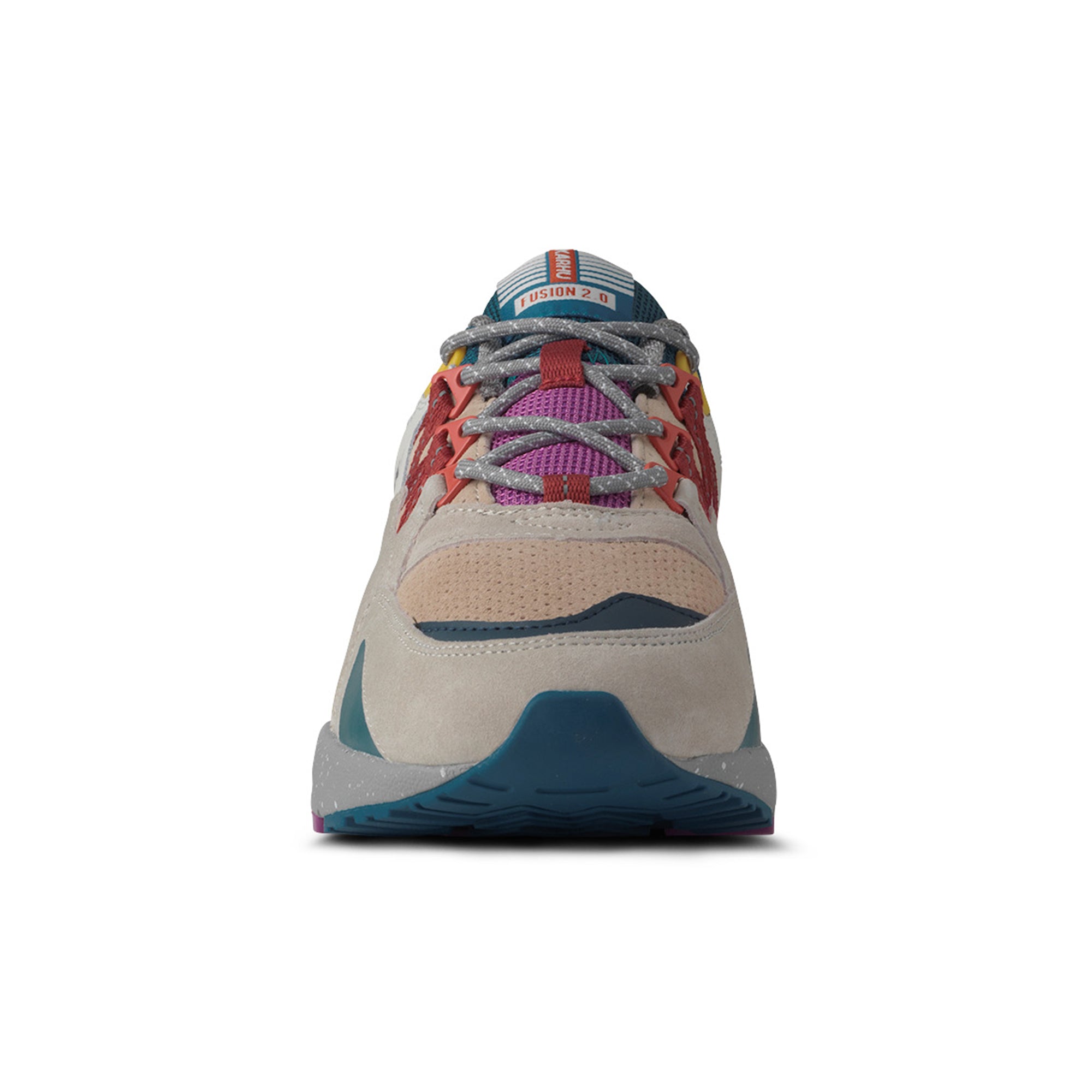 Karhu Fusion 2.0 Trainers - Silver Lining / Mineral Red